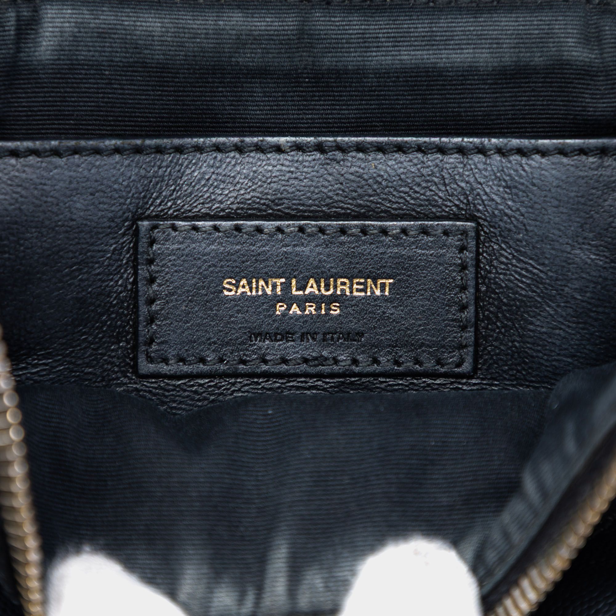 Yves Saint Laurent Yves Saint Laurent Grain de Poudre Quilted 80s Vanity Bag Size ONE SIZE - 5 Thumbnail