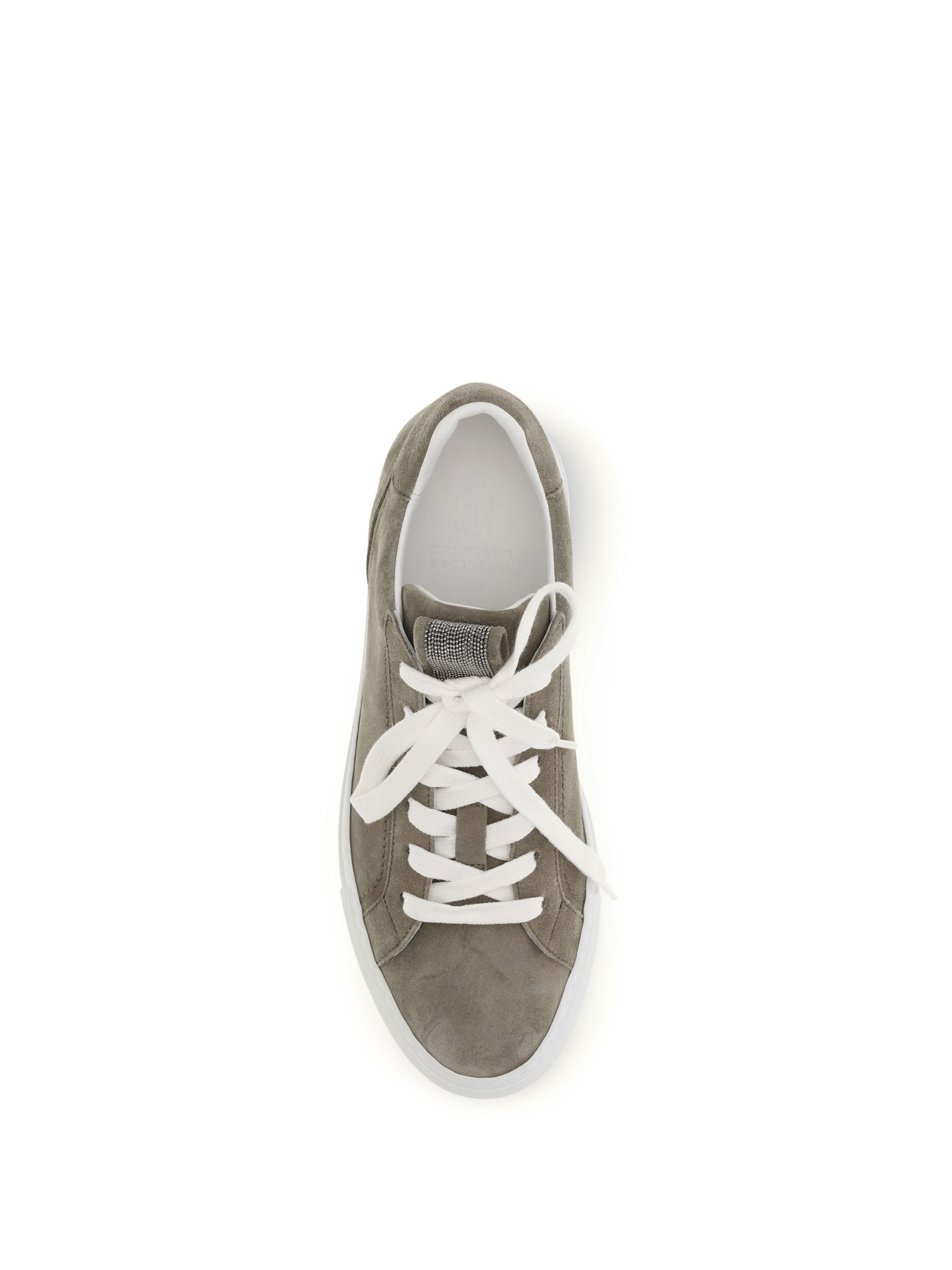 Brunello Cucinelli Suede Sneakers with Precious Loop Size US 9 / IT 39 - 4 Thumbnail