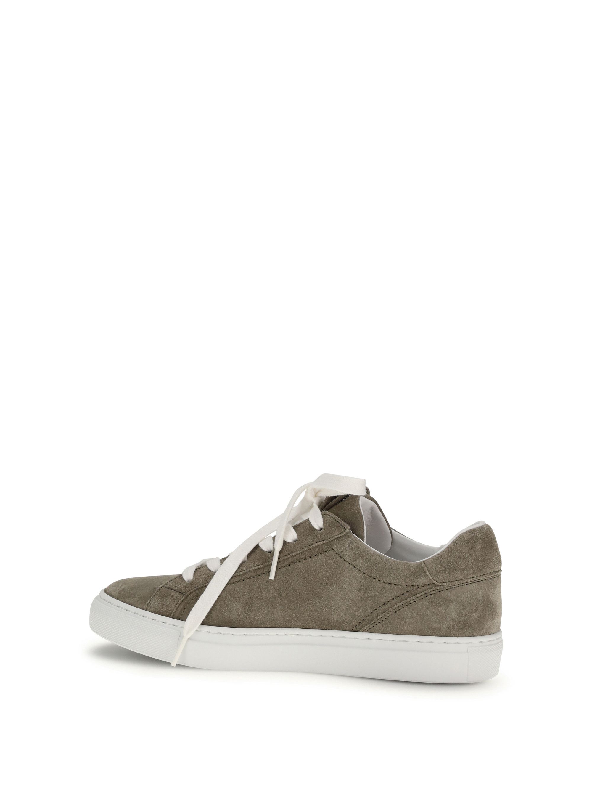 Brunello Cucinelli Suede Sneakers with Precious Loop Size US 11 / IT 41 - 3 Thumbnail