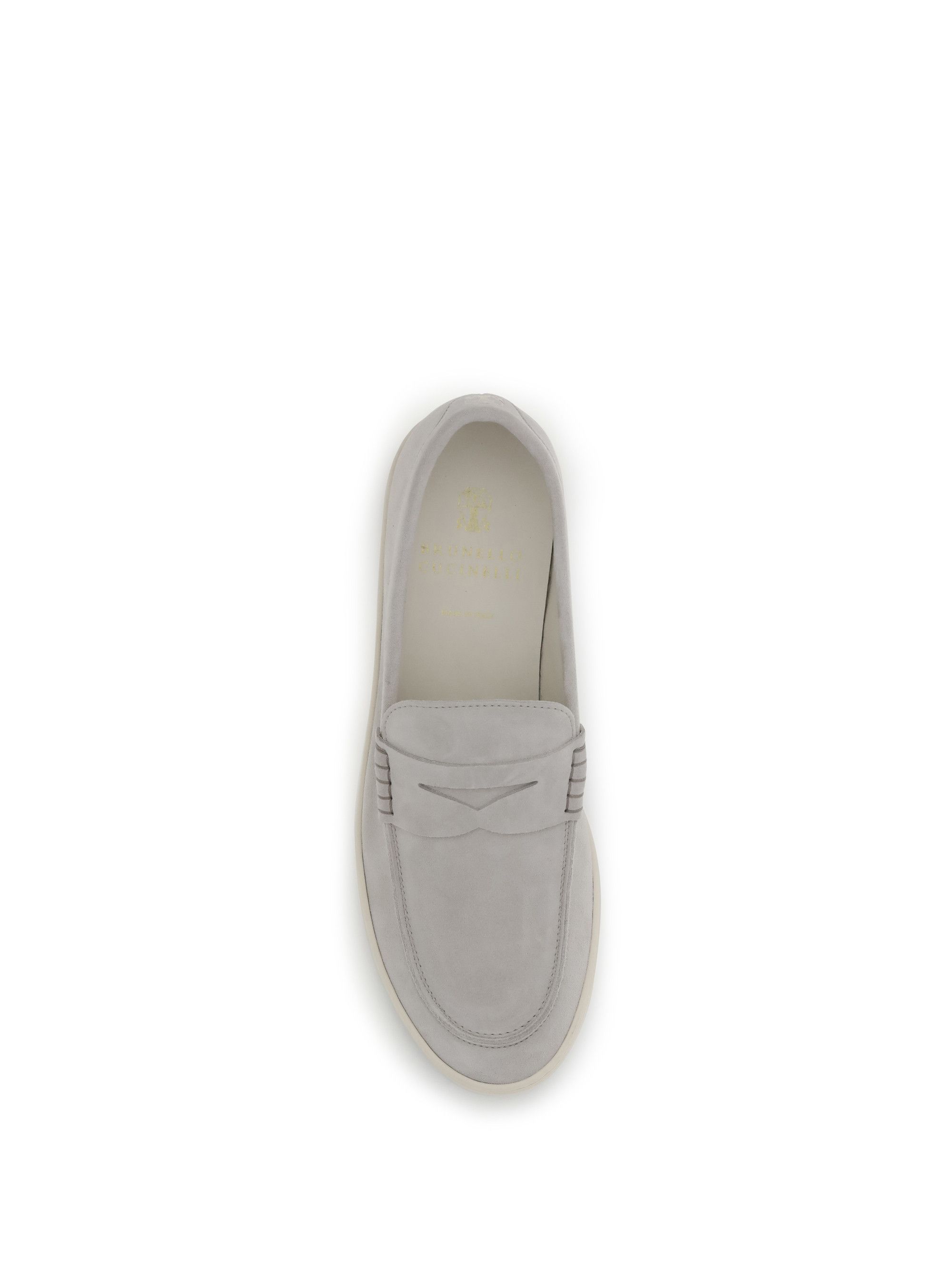 Brunello Cucinelli Suede Loafers Size US 10.5 / EU 43-44 - 4 Thumbnail