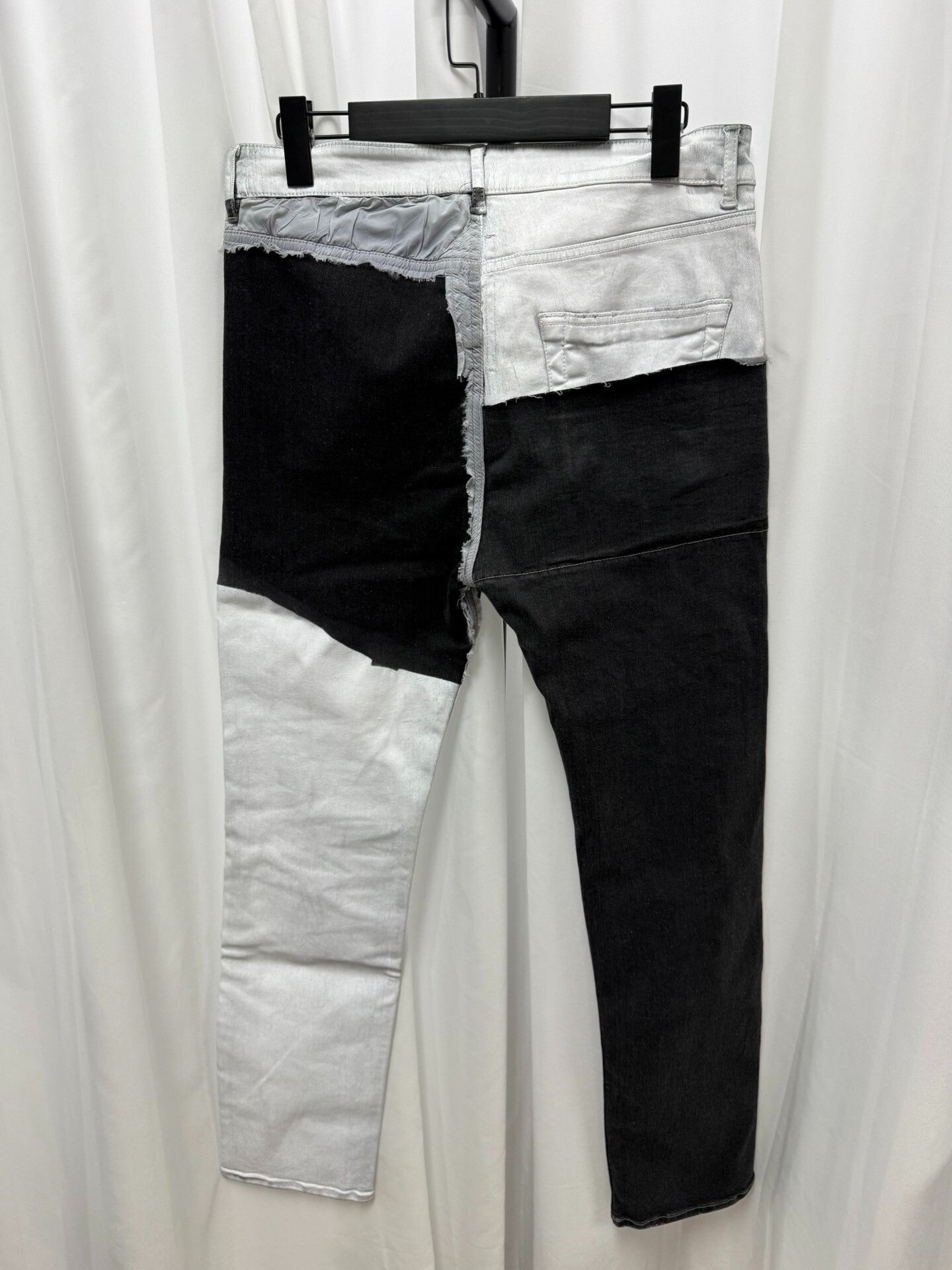 Rick Owens Rick Owens Patchwork Denim Pants Size US 32 / EU 48 - 5 Thumbnail