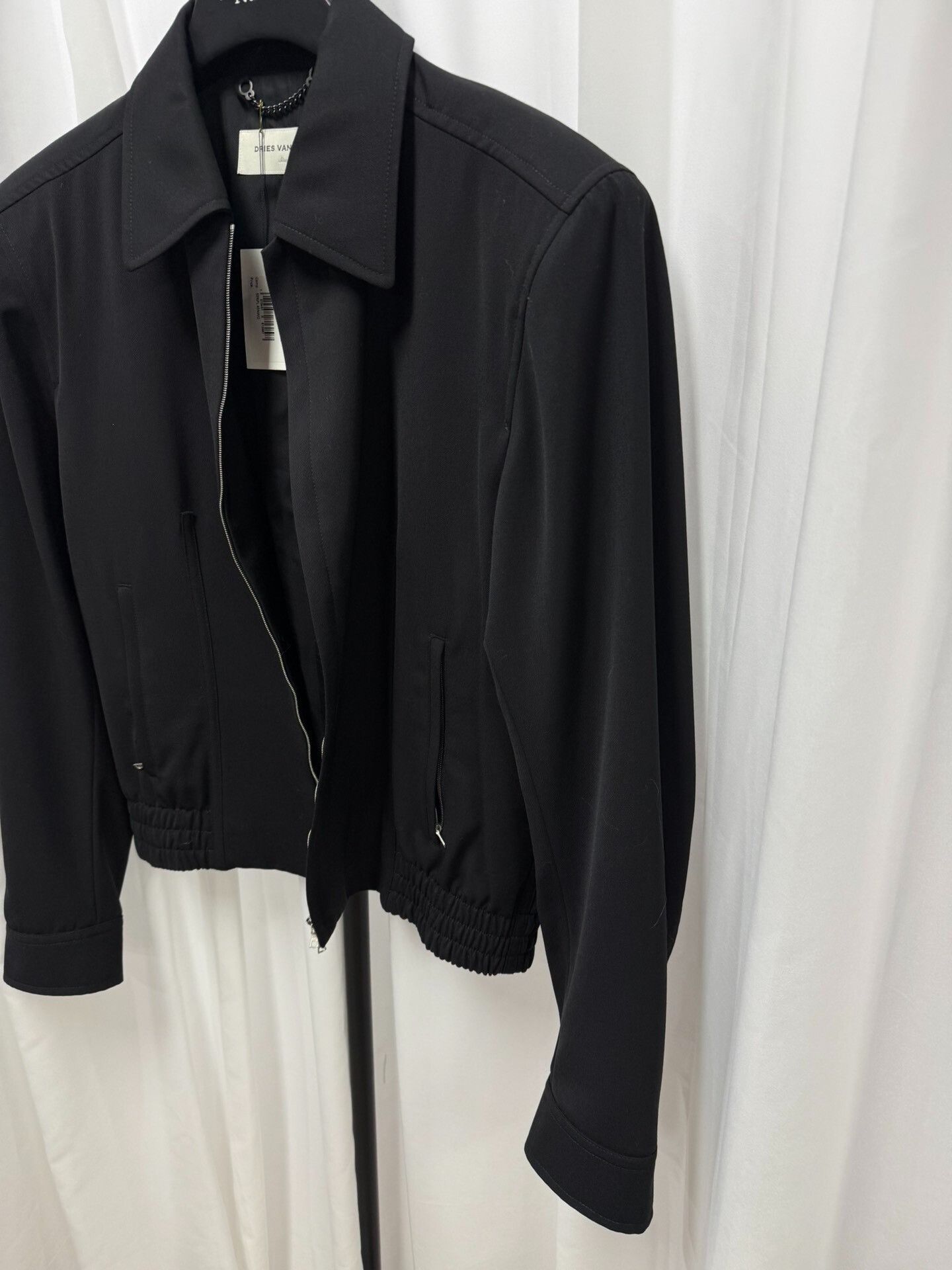 Dries Van Noten Dries van Noten Shoulder Pad Wool Jacket Size US M / EU 48-50 / 2 - 2 Thumbnail