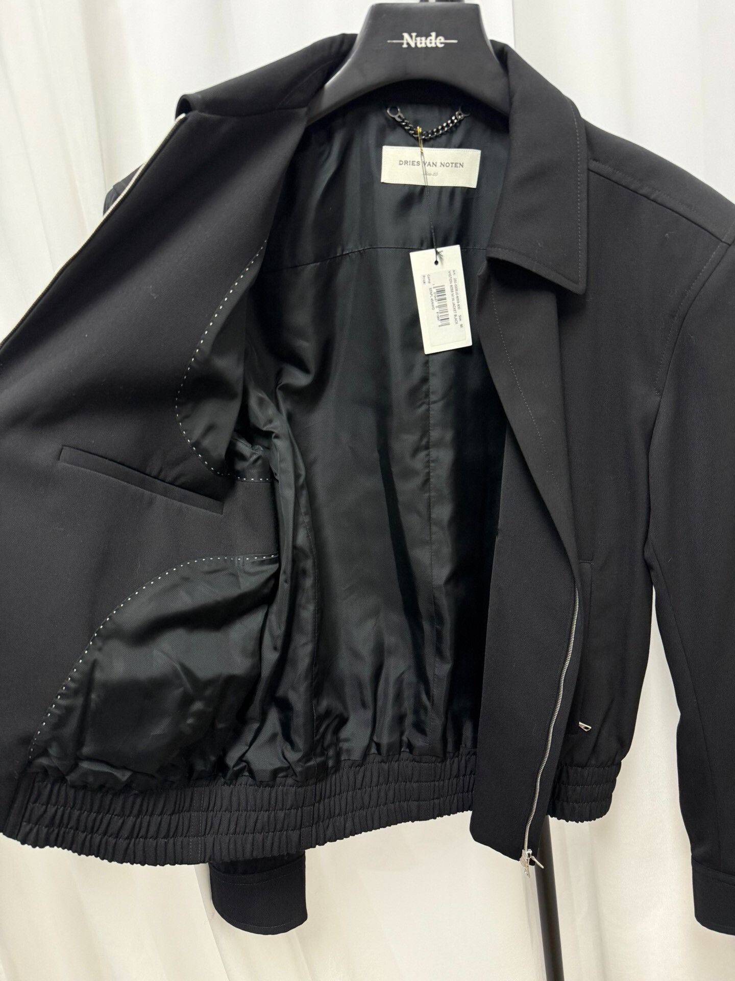 Dries Van Noten Dries van Noten Shoulder Pad Wool Jacket Size US M / EU 48-50 / 2 - 9 Thumbnail