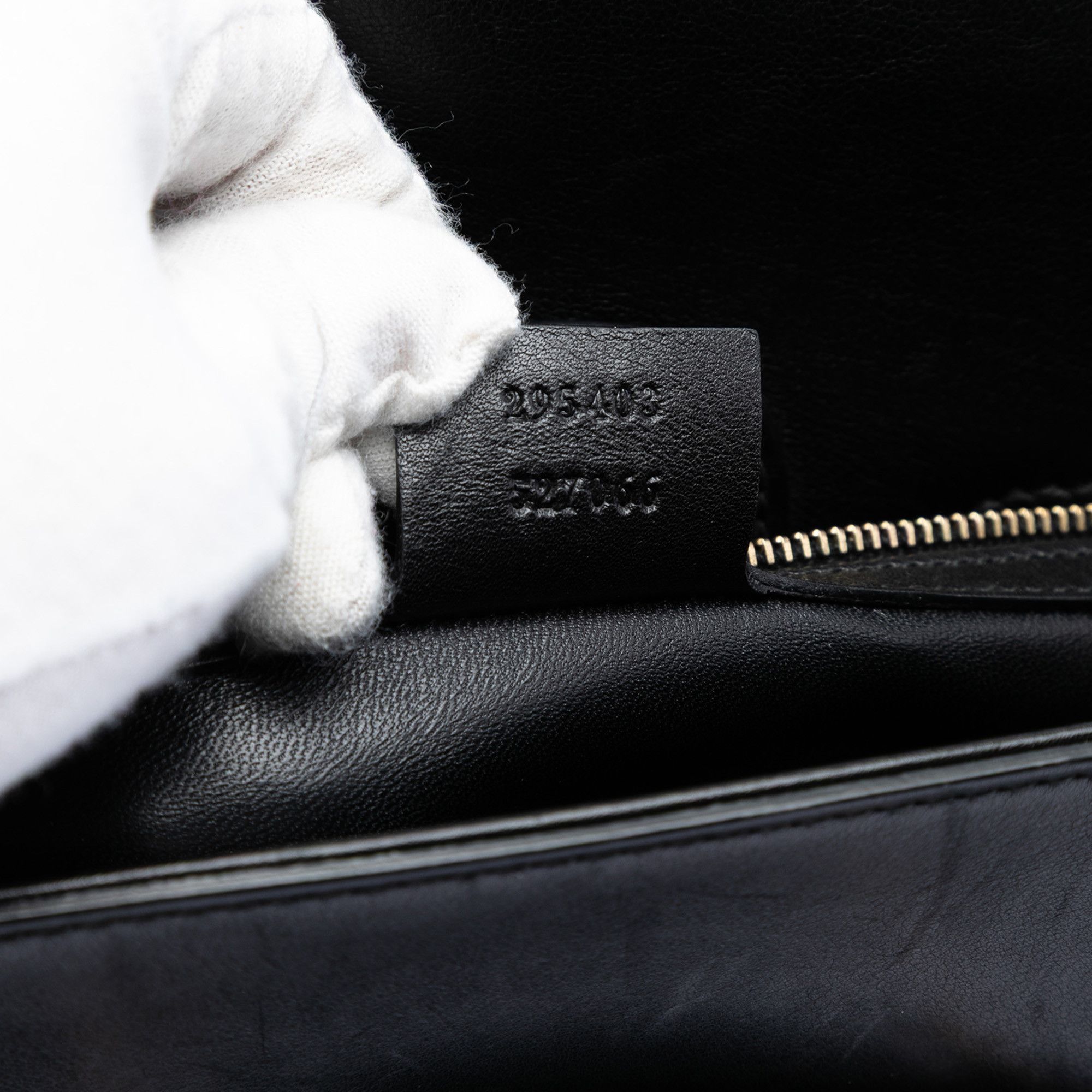 Gucci Gucci Large Leather Emily Shoulder Bag Size ONE SIZE - 6 Thumbnail