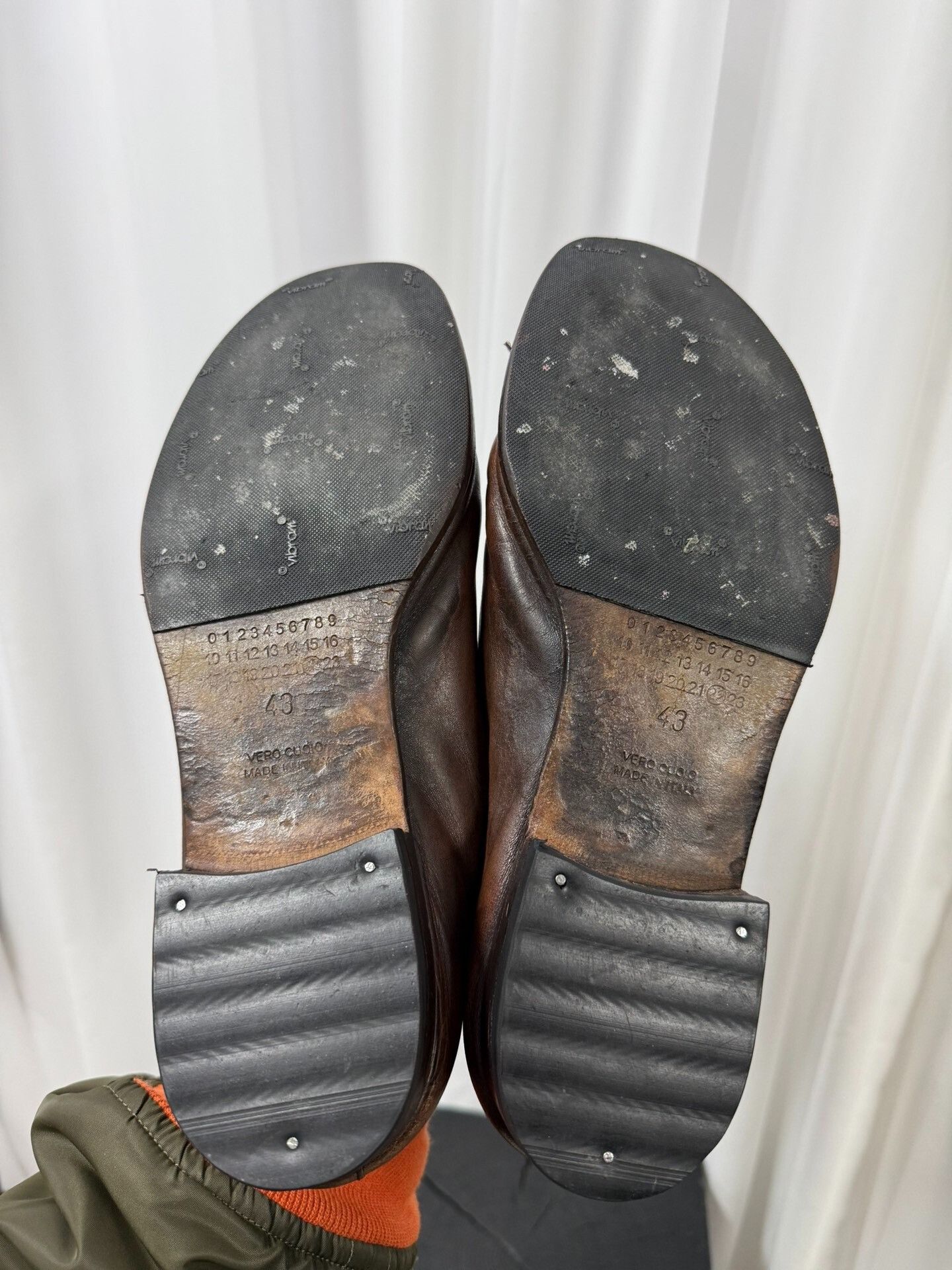 Maison Margiela Maison Margiela Brown Derby Shoes Size US 10 / EU 43 - 6 Thumbnail