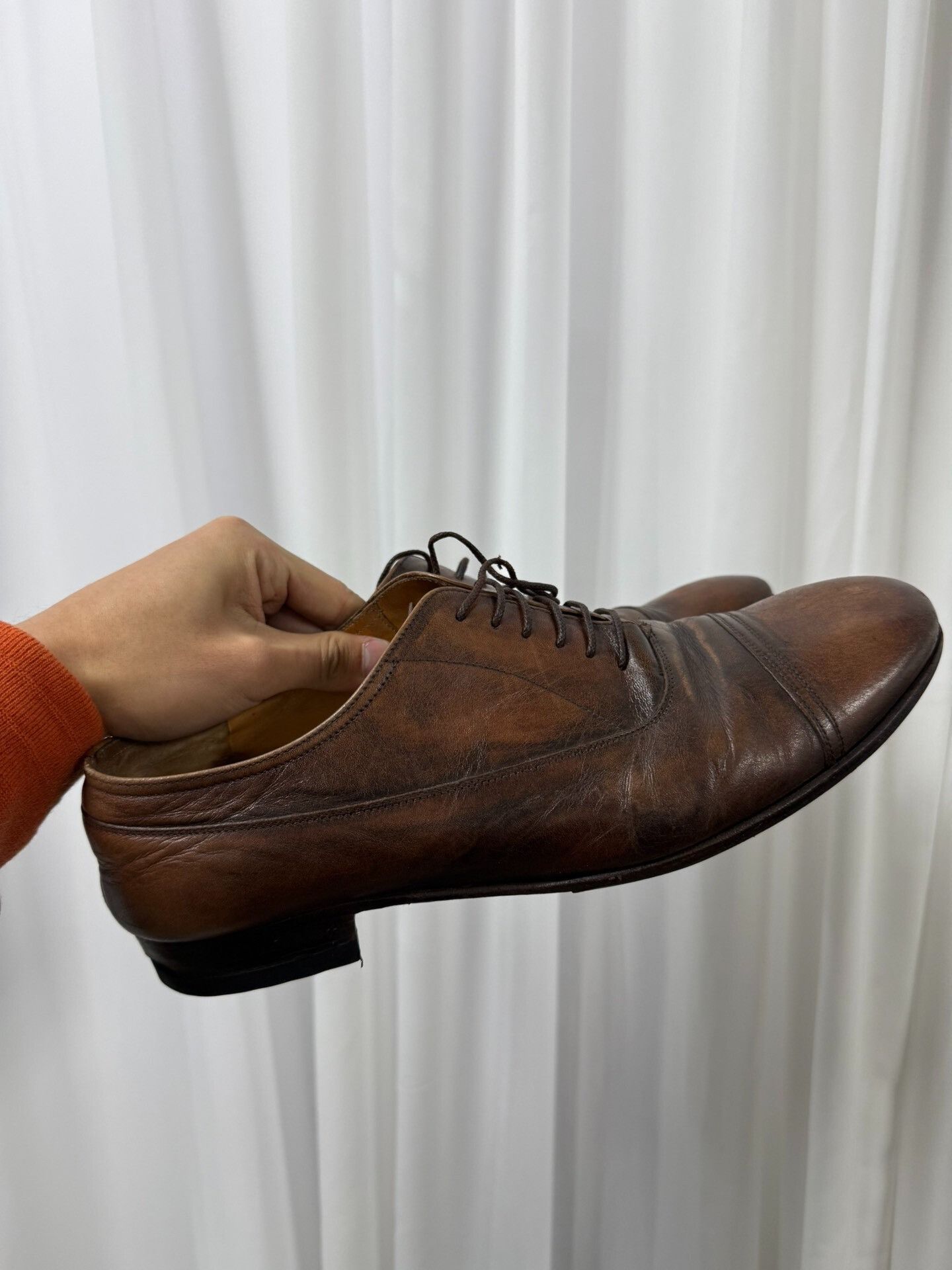 Maison Margiela Maison Margiela Brown Derby Shoes Size US 10 / EU 43 - 3 Thumbnail