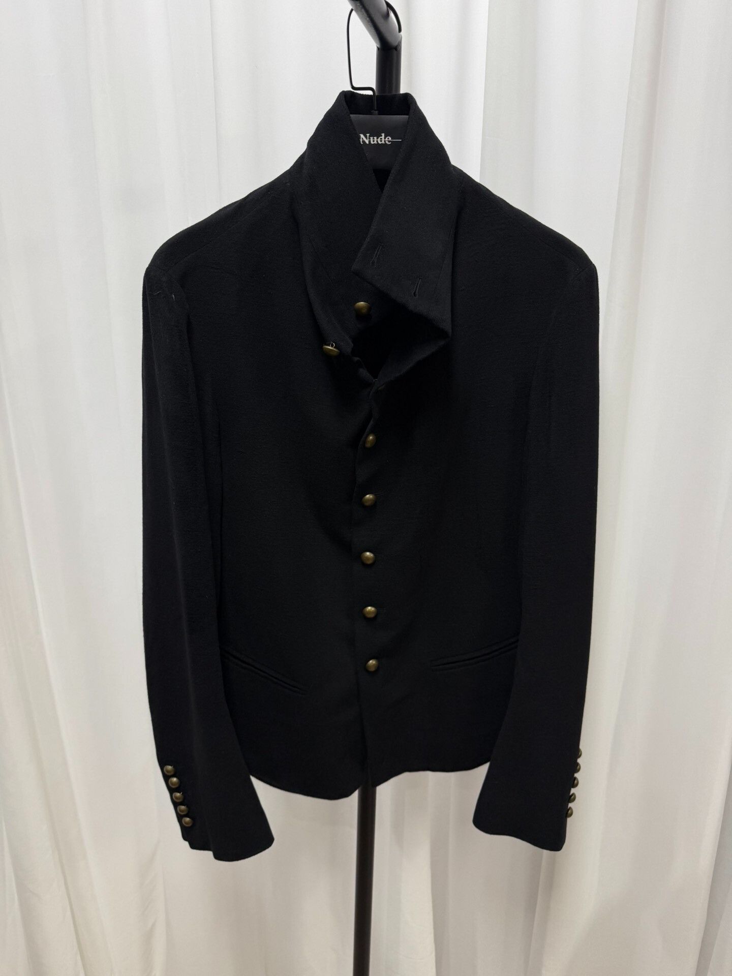Ann Demeulemeester Ann Demeulemeester Silk Blend Jacket Size US XXS / EU 40 - 9 Thumbnail