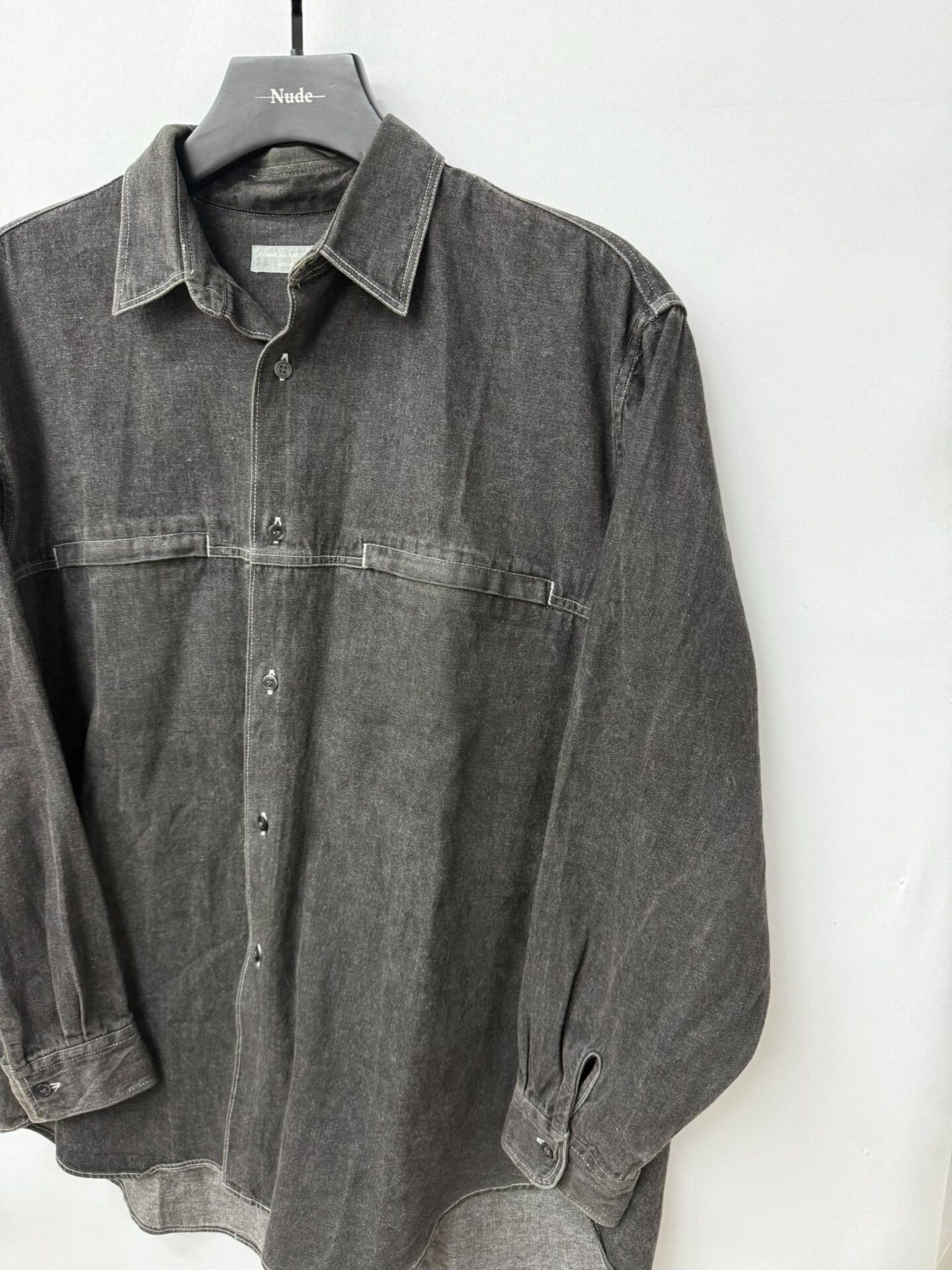 Comme des Garcons Comme des Garçons 90s Denim Jacket Size US L / EU 52-54 / 3 - 2 Thumbnail