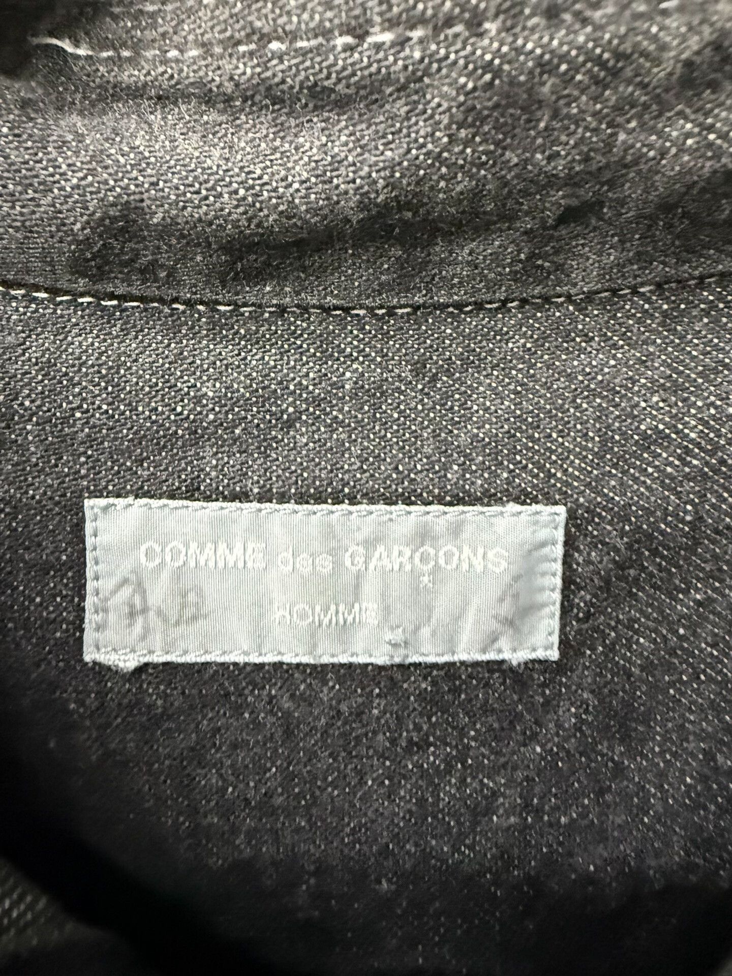 Comme des Garcons Comme des Garçons 90s Denim Jacket Size US L / EU 52-54 / 3 - 5 Thumbnail