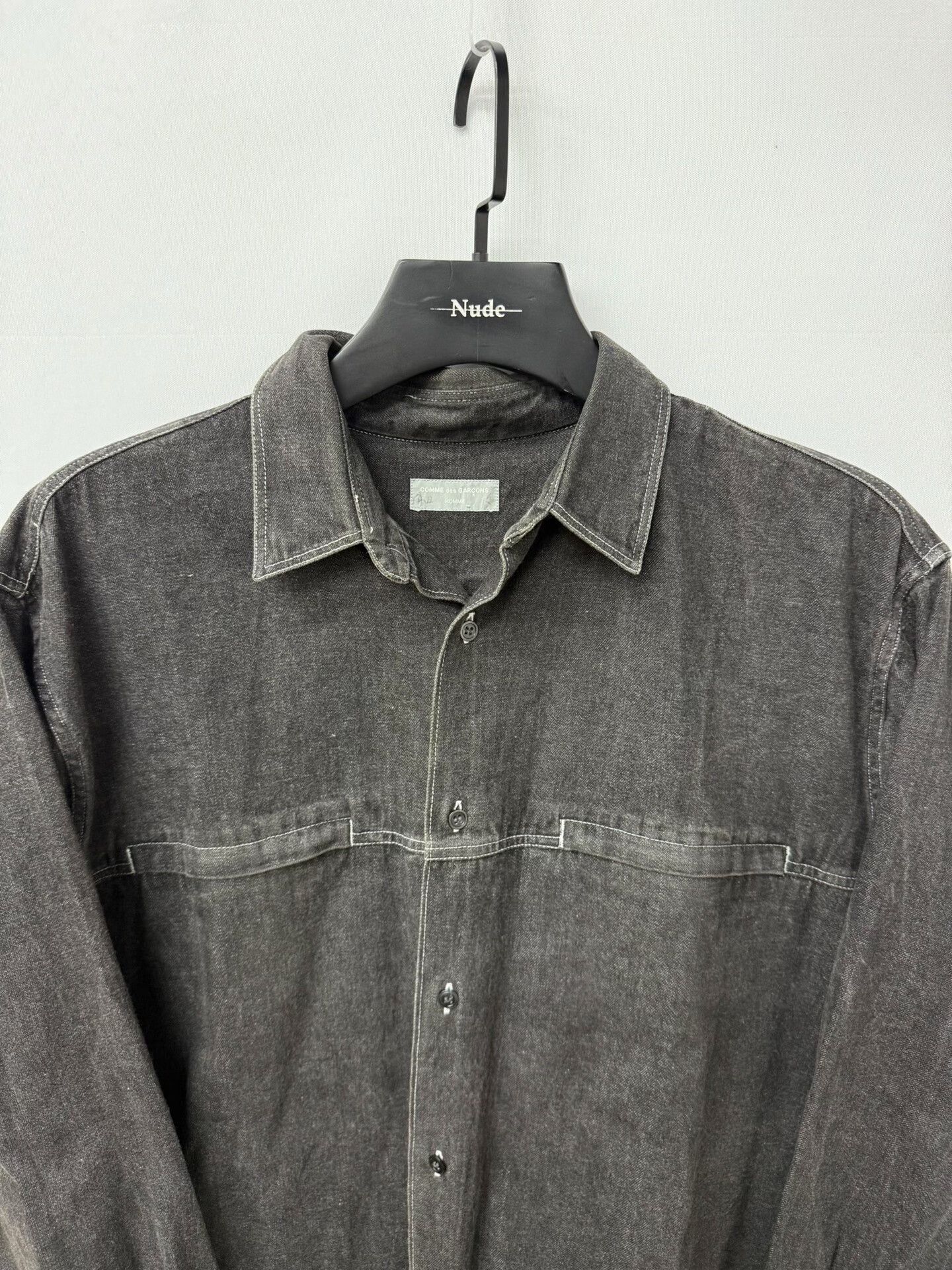 Comme des Garcons Comme des Garçons 90s Denim Jacket Size US L / EU 52-54 / 3 - 3 Thumbnail