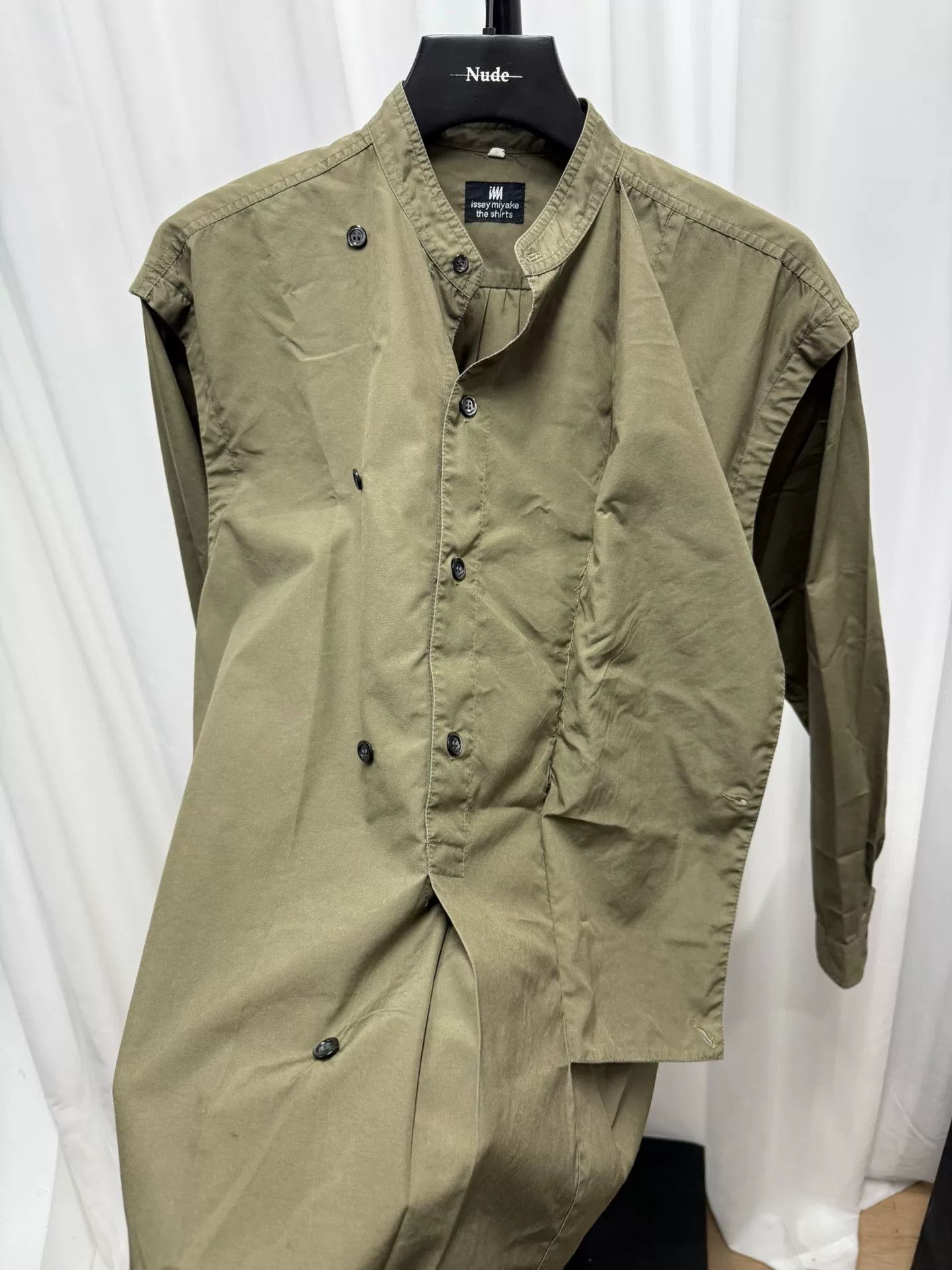 Issey Miyake Issey Miyake Men’s Loose Shirt Size US M / EU 48-50 / 2 - 6 Thumbnail