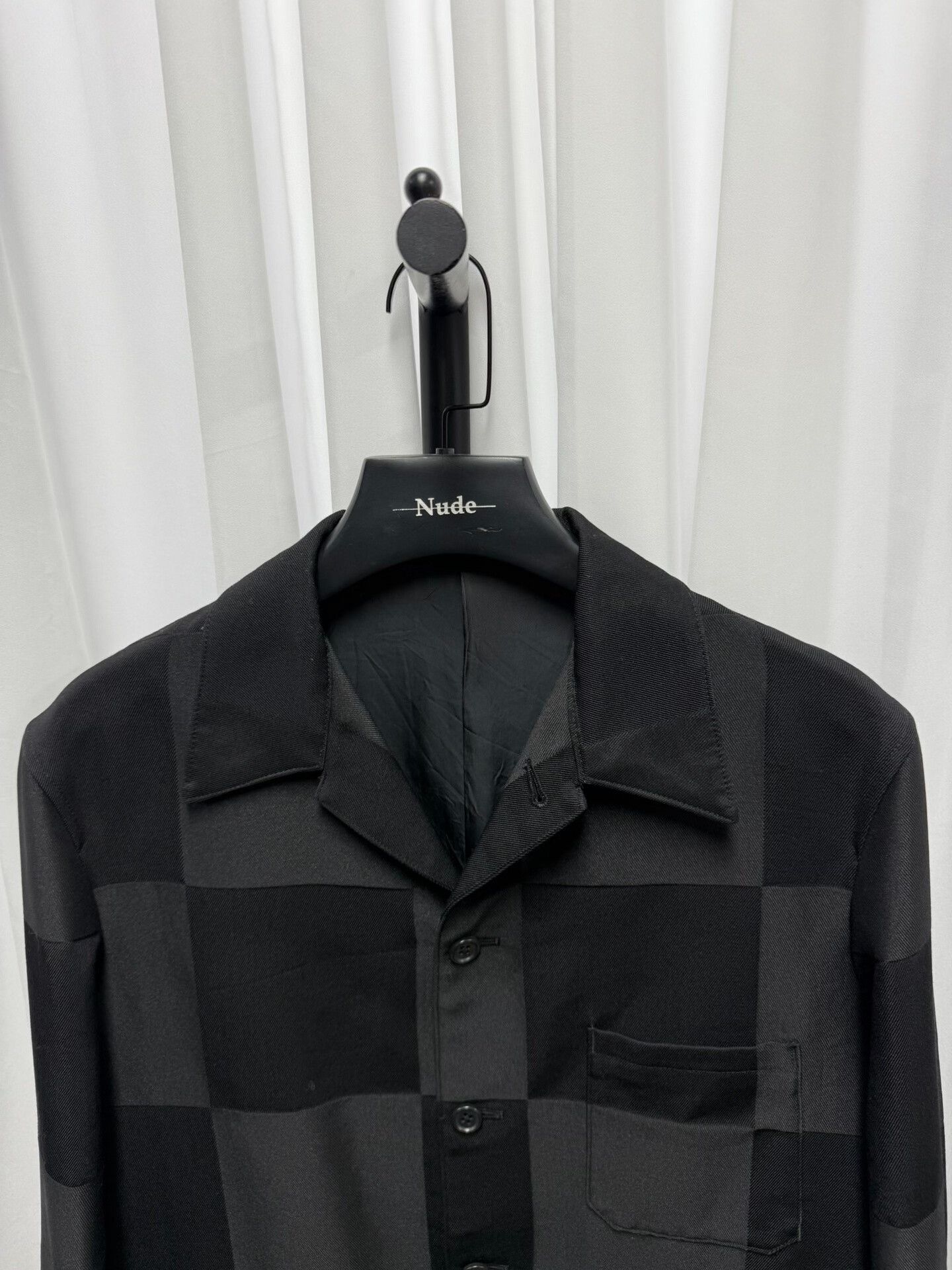 Yohji Yamamoto Yohji Yamamoto Plaid Wool Jacket Size US L / EU 52-54 / 3 - 3 Thumbnail