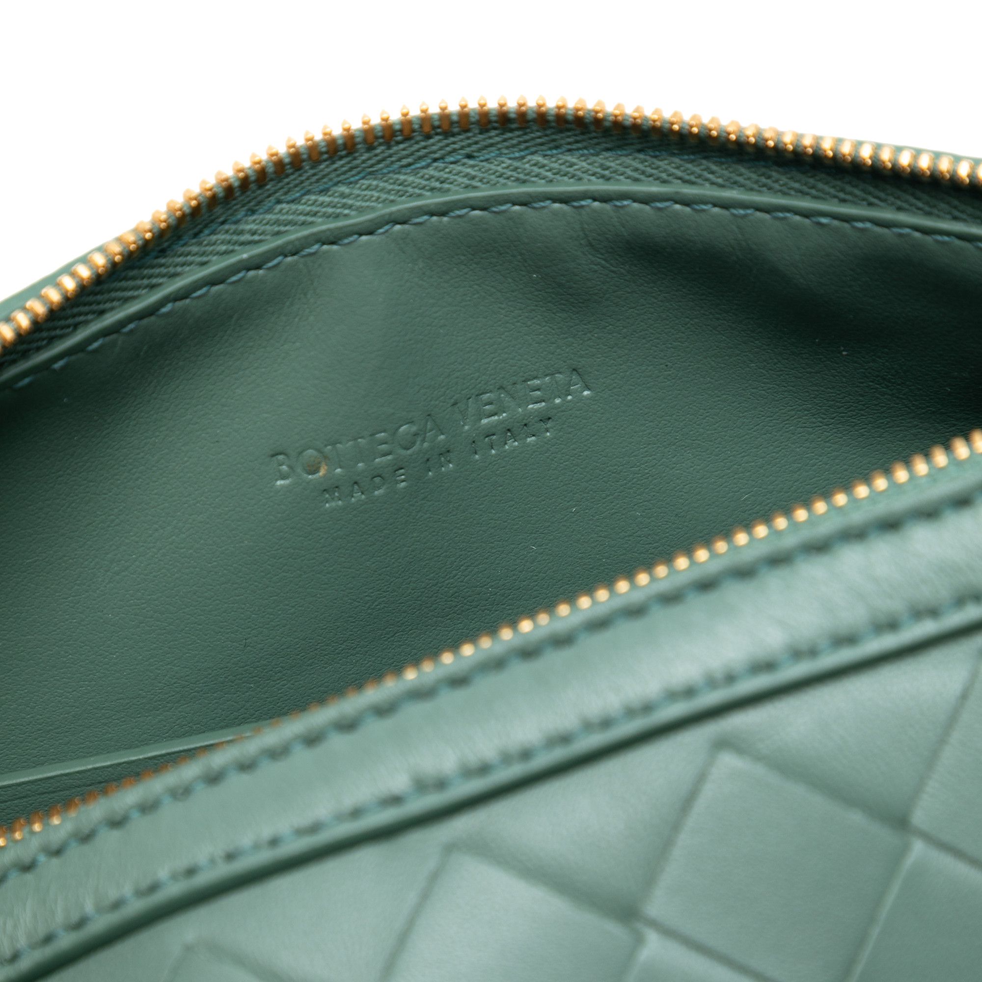 Bottega Veneta Bottega Veneta Mini Leather Intrecciato Sunrise Hobo Size ONE SIZE - 5 Thumbnail