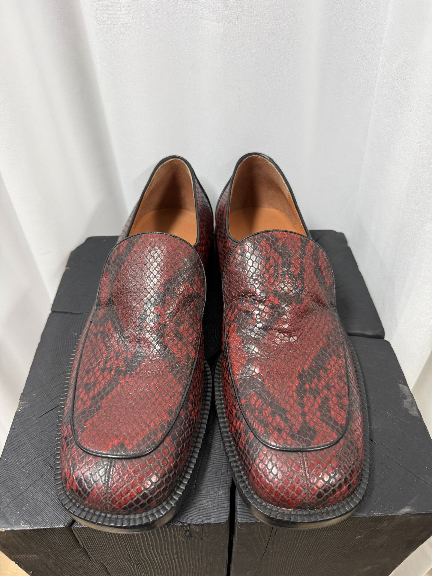 Dries Van Noten Dries Van Noten Snake Print Loafers Size US 8 / EU 41 - 2 Thumbnail