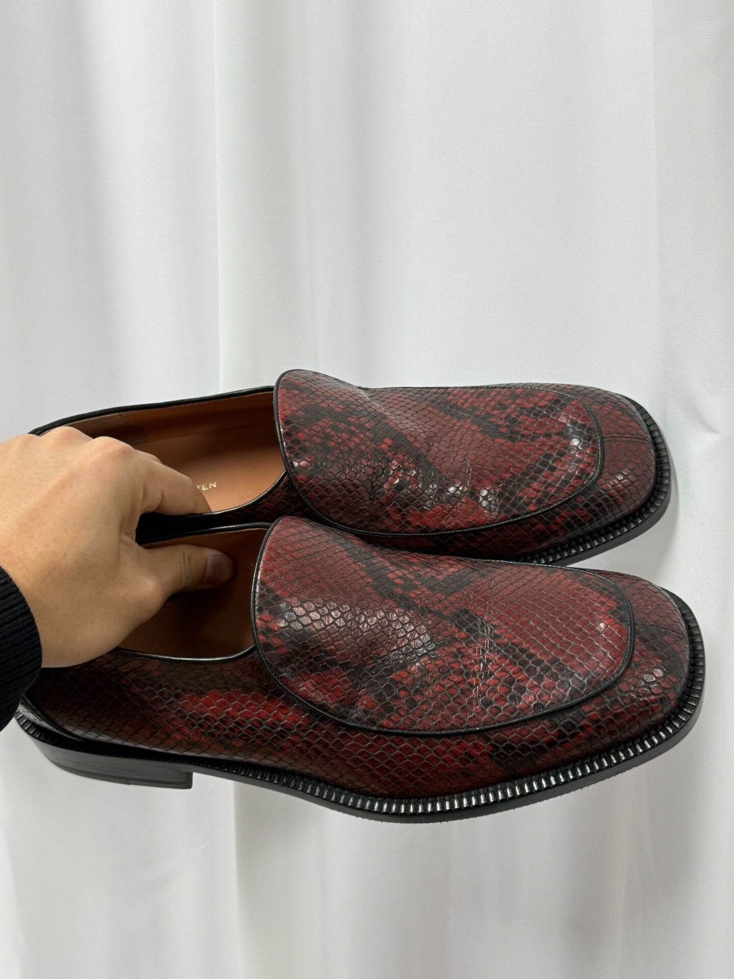 Dries Van Noten Dries Van Noten Snake Print Loafers Size US 8 / EU 41 - 5 Thumbnail