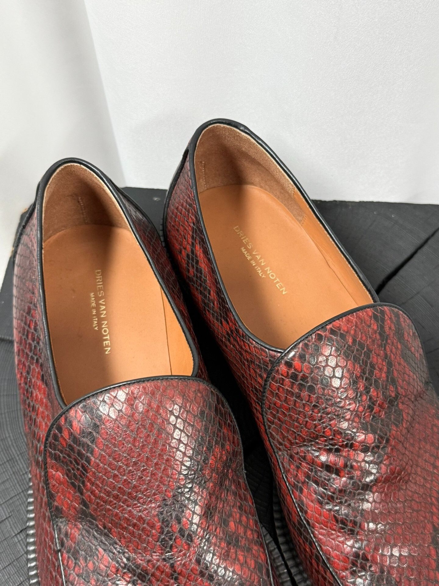Dries Van Noten Dries Van Noten Snake Print Loafers Size US 8 / EU 41 - 4 Thumbnail