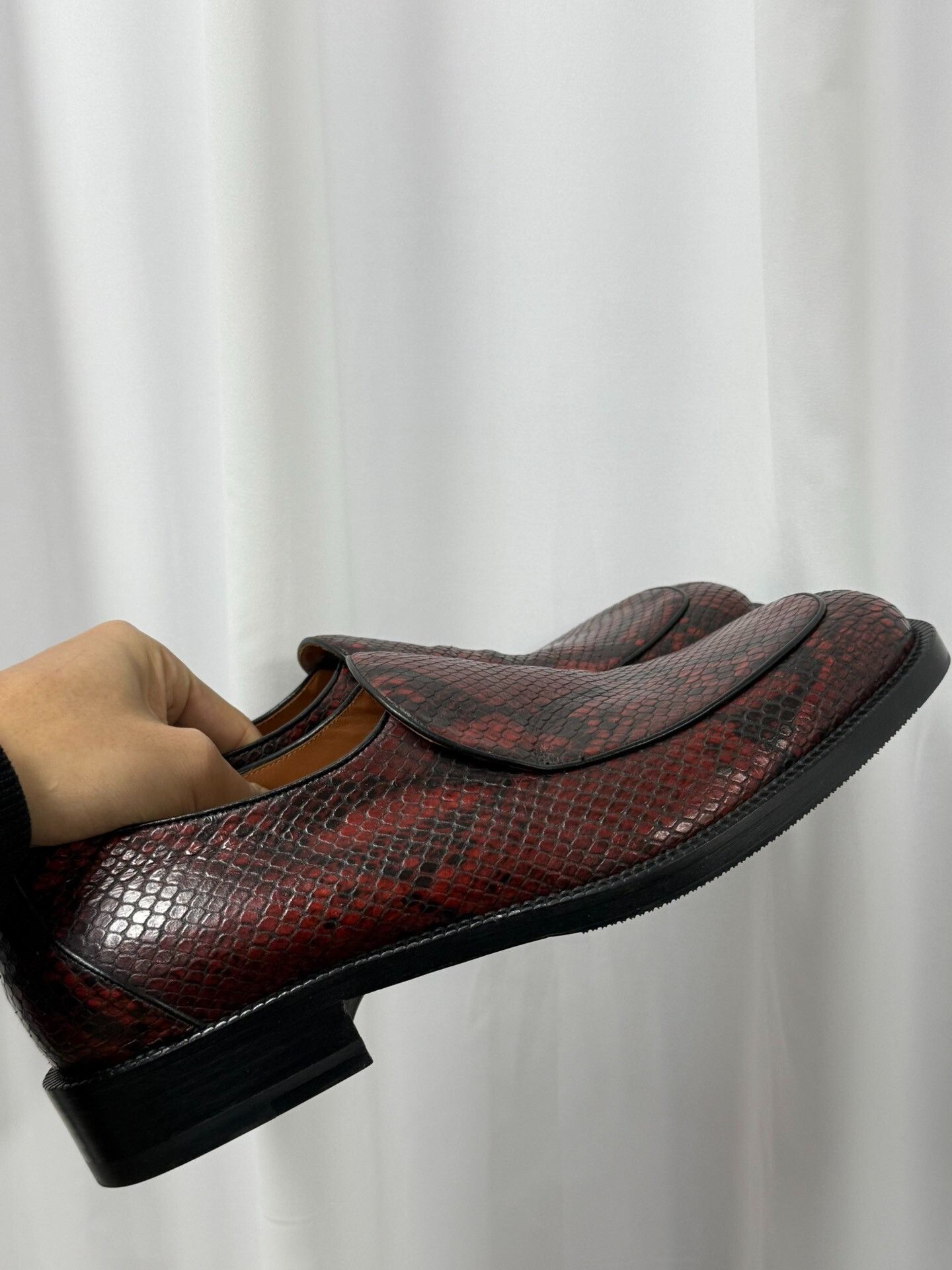 Dries Van Noten Dries Van Noten Snake Print Loafers Size US 8 / EU 41 - 6 Thumbnail