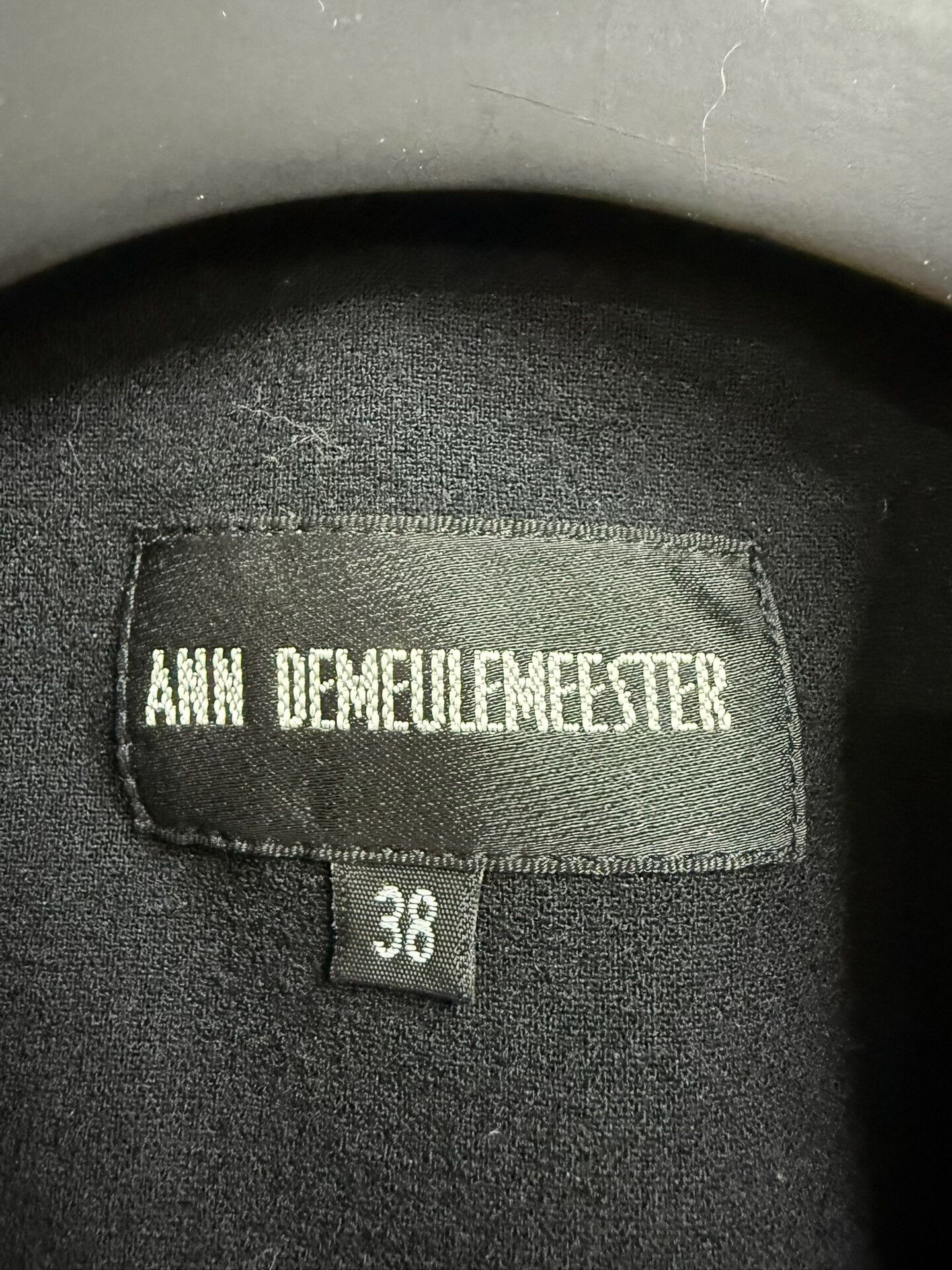 Ann Demeulemeester Elegant Black Ruched Sleeve Blazer Size US S / EU 44-46 / 1 - 4 Thumbnail