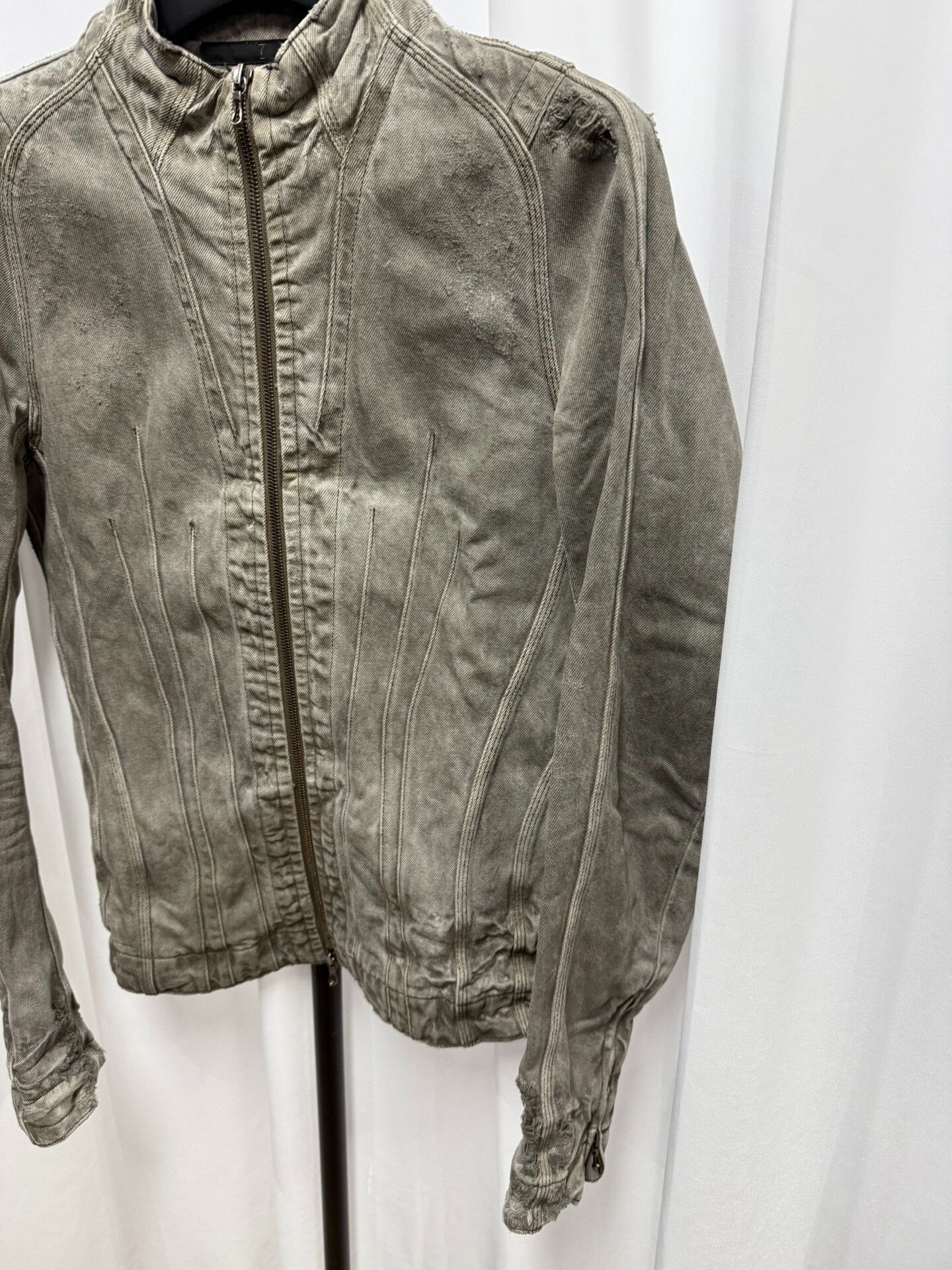 Rick Owens Distressed Washed Jacket by Julius Size US M / EU 48-50 / 2 - 2 Thumbnail