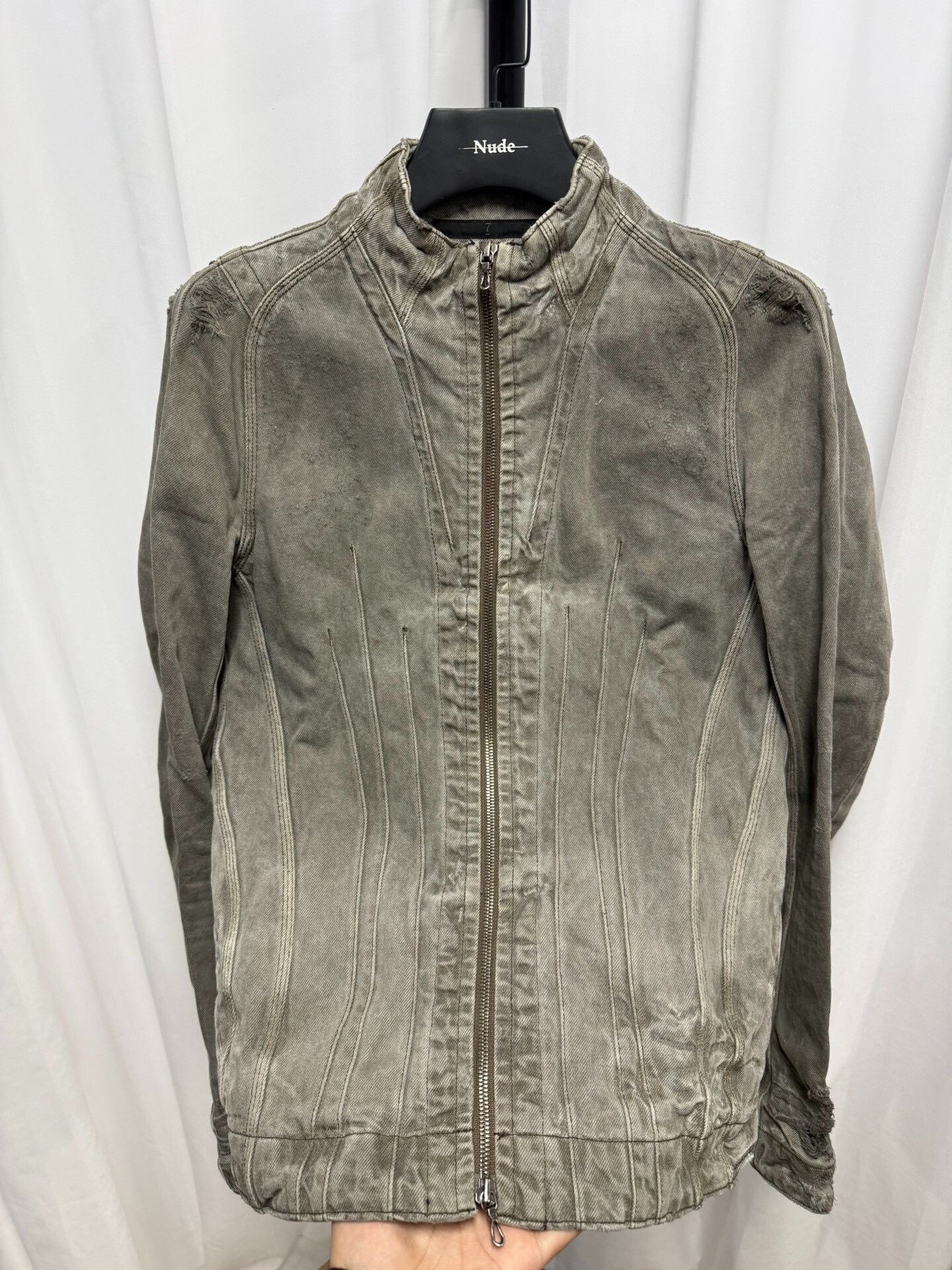 Rick Owens Distressed Washed Jacket by Julius Size US M / EU 48-50 / 2 - 4 Thumbnail
