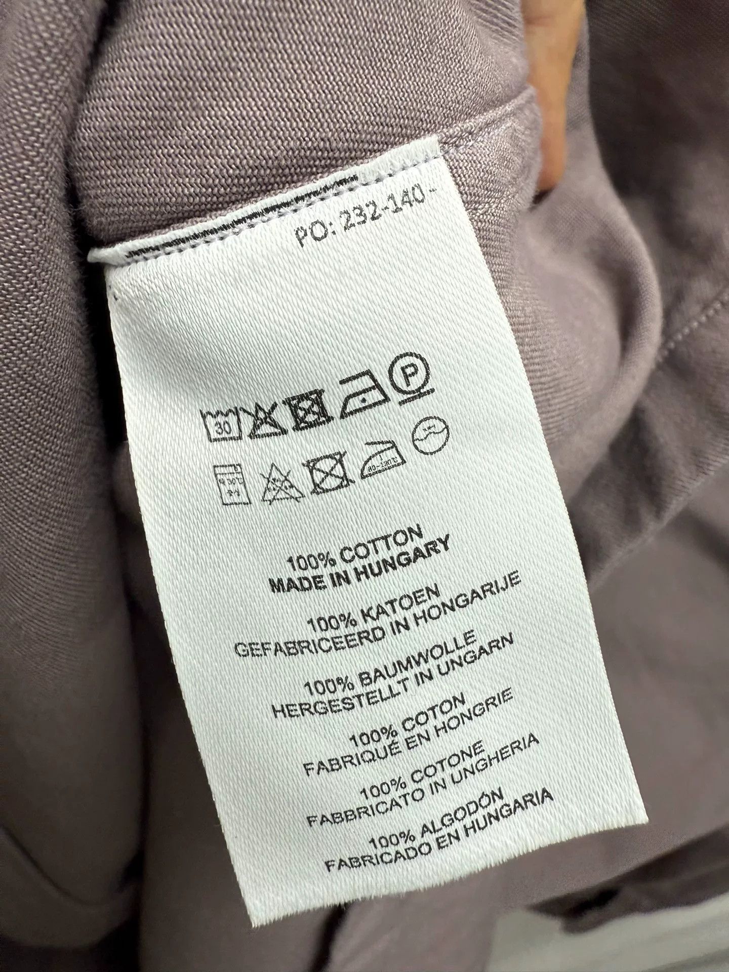 Dries Van Noten Lavender Oversized Utility Jacket Size US XS / EU 42 / 0 - 8 Thumbnail