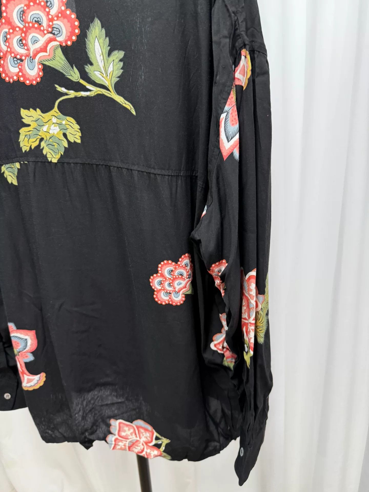 Yohji Yamamoto Yohji Yamamoto Y's Floral Shirt Size US L / EU 52-54 / 3 - 7 Thumbnail