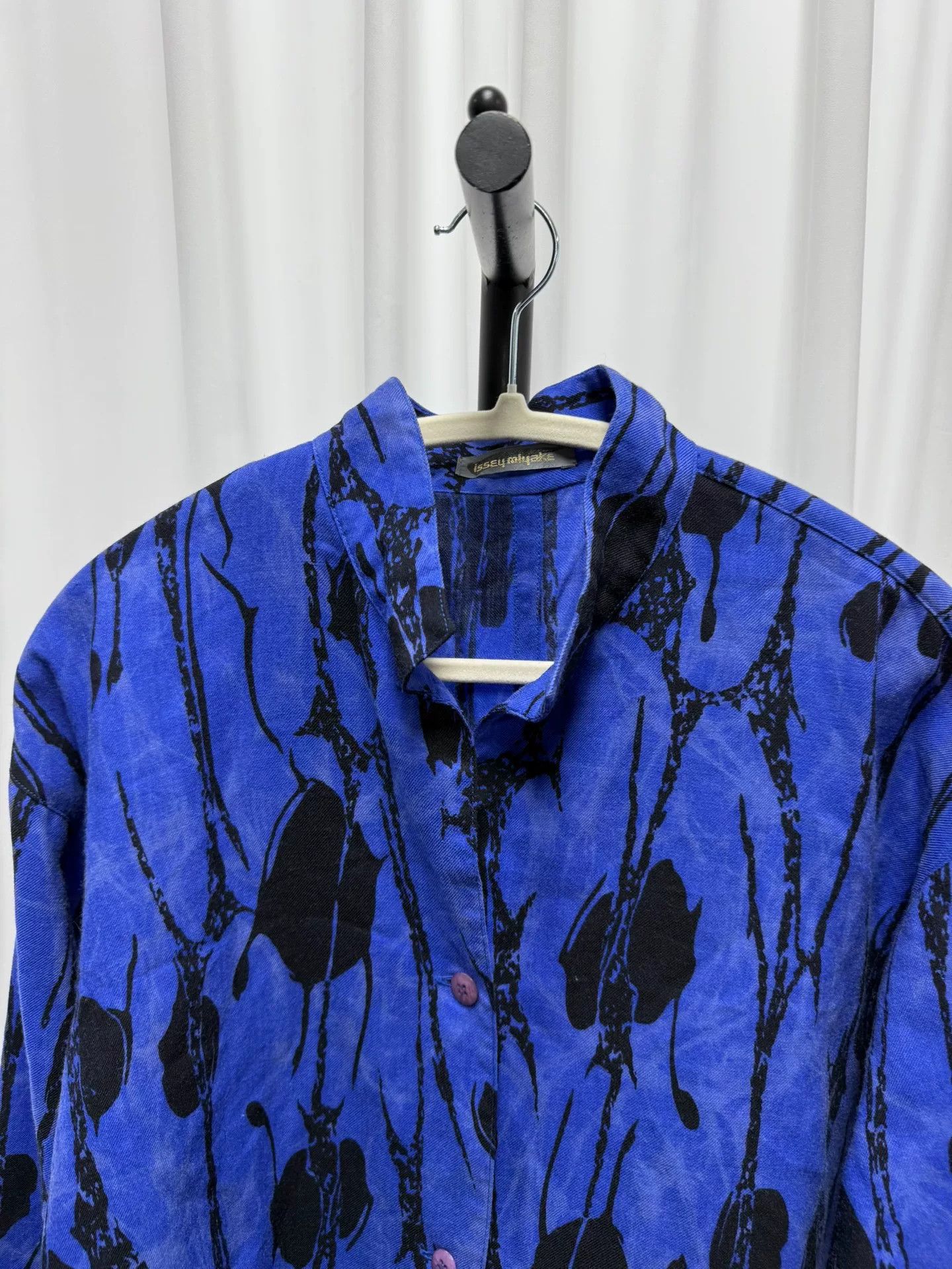 Issey Miyake Issey Miyake Tie-Dye Print Shirt Size L / US 10 / IT 46 - 3 Thumbnail
