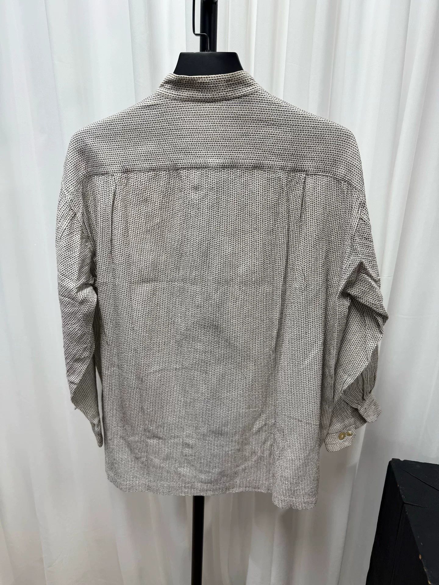 Issey Miyake Issey Miyake Striped Button-Up Shirt Size US M / EU 48-50 / 2 - 7 Thumbnail