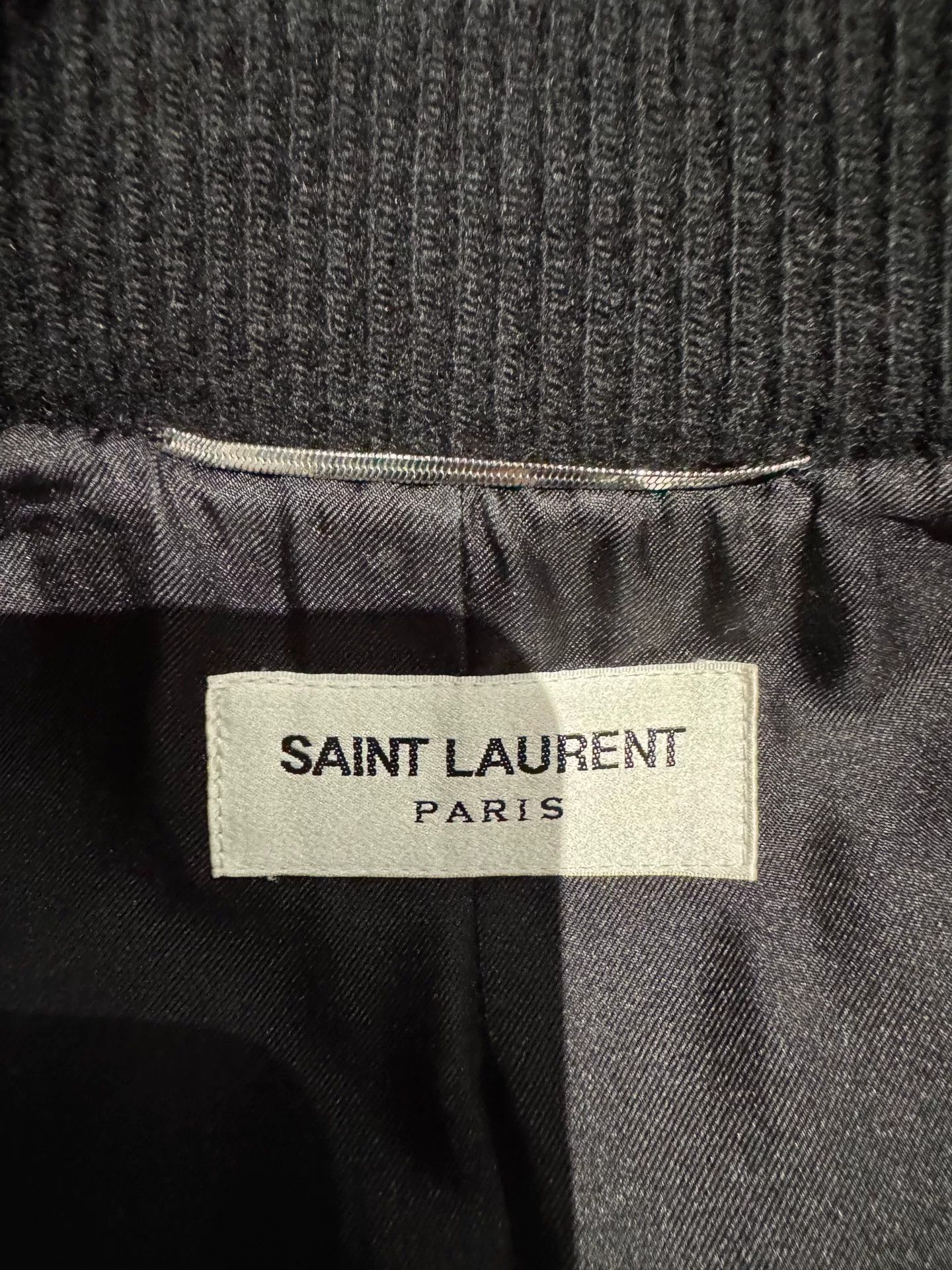 Saint Laurent Paris Saint Laurent Wool Baseball Jacket Size 50 Size US M / EU 48-50 / 2 - 4 Thumbnail