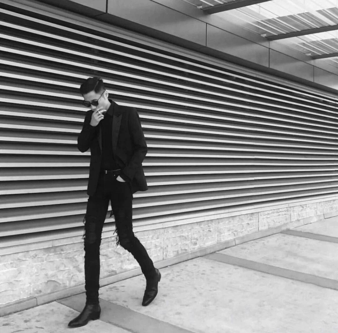 Saint Laurent Paris Saint Laurent Black Jacket Size 50 Size US M / EU 48-50 / 2 - 5 Thumbnail