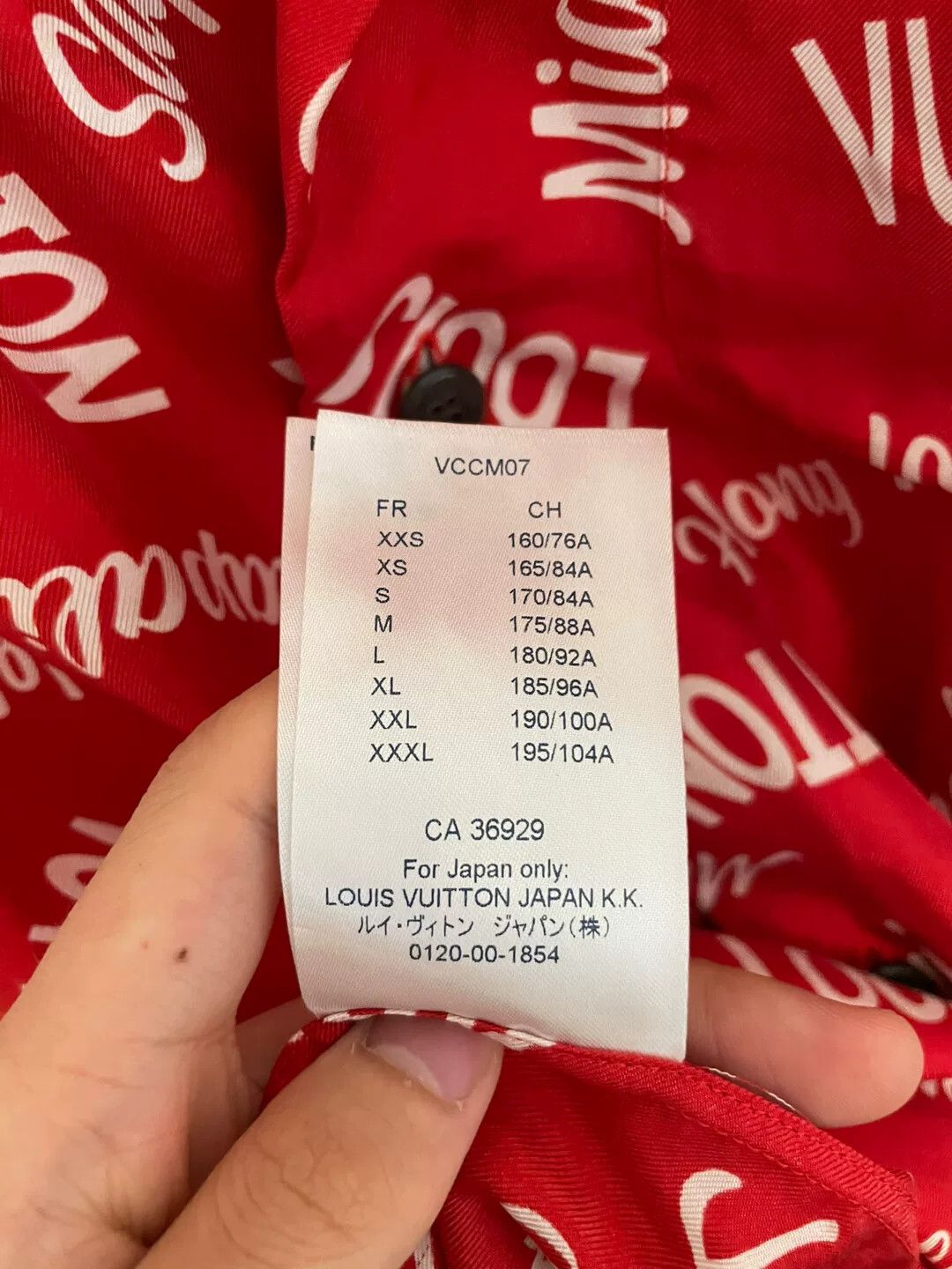 Louis Vuitton Louis Vuitton Red Hawaiian Short Sleeve Shirt Size US M / EU 48-50 / 2 - 4 Thumbnail