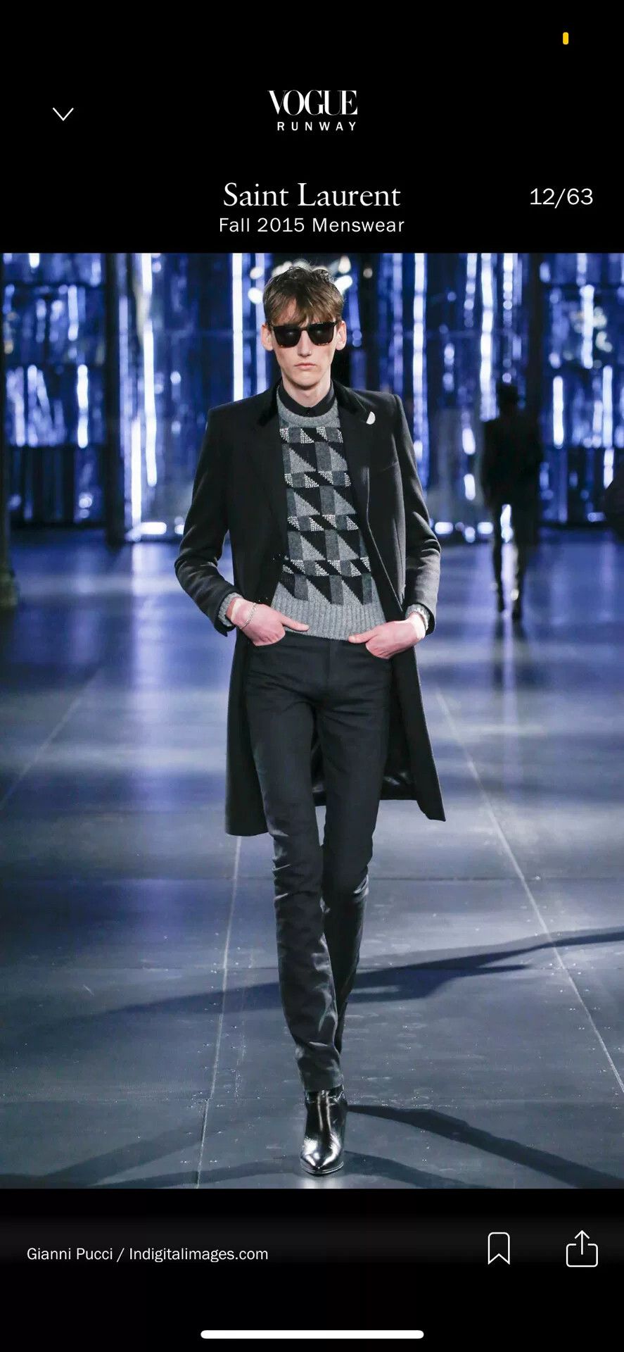 Saint Laurent Paris Saint Laurent Fall 2015 Sweater Size US S / EU 44-46 / 1 - 2 Thumbnail