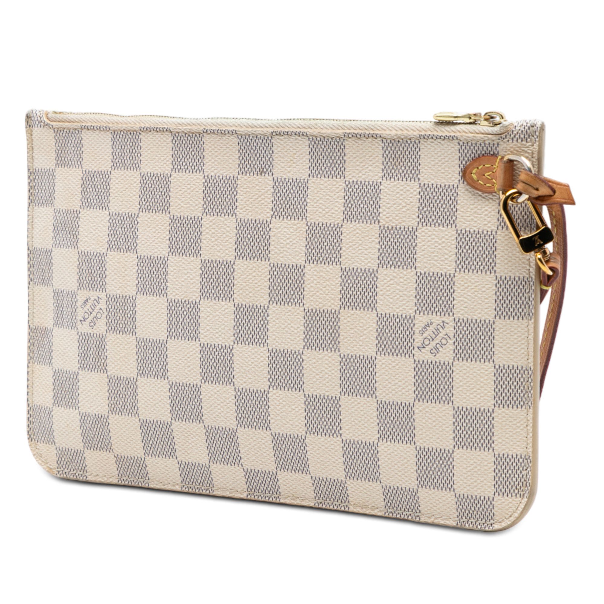 Louis Vuitton Louis Vuitton Damier Azur Neverfull MM Pouch Size ONE SIZE - 2 Thumbnail