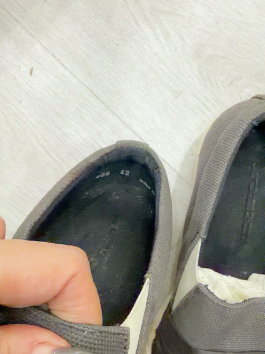 Rick Owens Rick Owens Canvas Slip-On Sneakers Size US 9 / EU 42 - 2 Thumbnail
