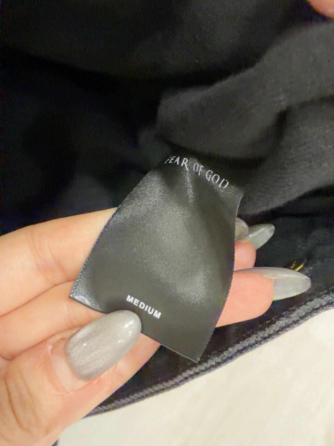 Fear of God Fear of God Black Denim Jacket Size US M / EU 48-50 / 2 - 4 Thumbnail