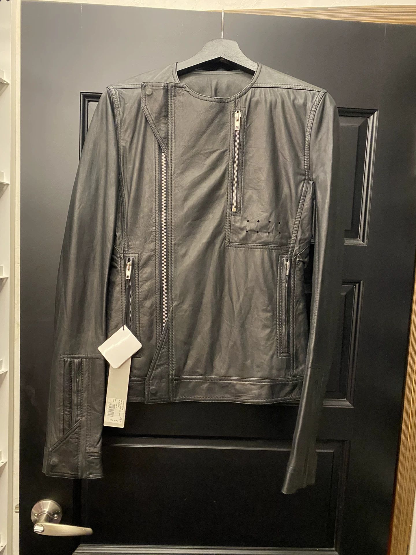 Undercover Stylish Black Leather Jacket Size US M / EU 48-50 / 2 - 4 Thumbnail