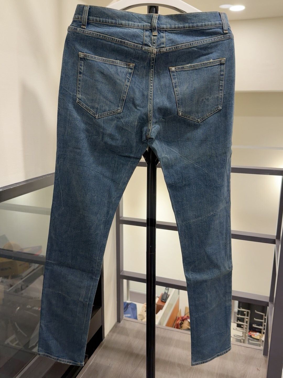 Saint Laurent Paris Saint Laurent Slim-Fit Denim Jeans Size 32 Size US 32 / EU 48 - 4 Thumbnail