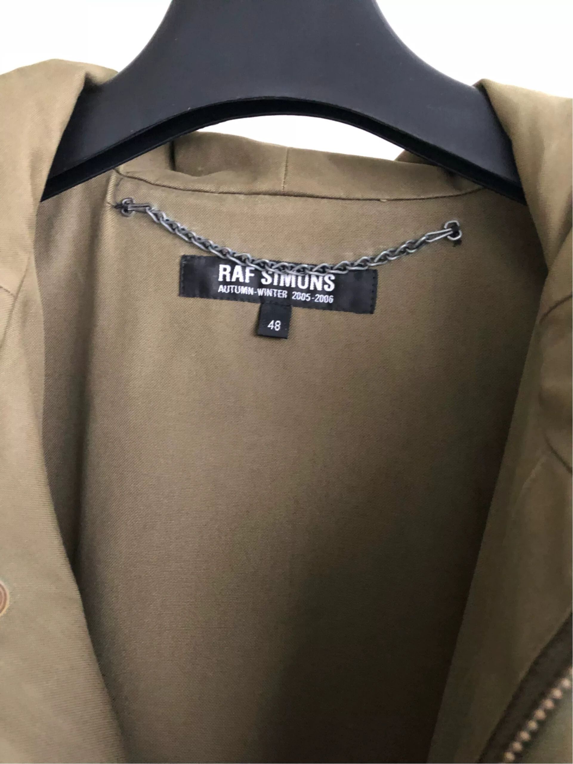 Raf Simons Raf Simons Coat Size 48 Autumn-Winter Size US M / EU 48-50 / 2 - 3 Thumbnail