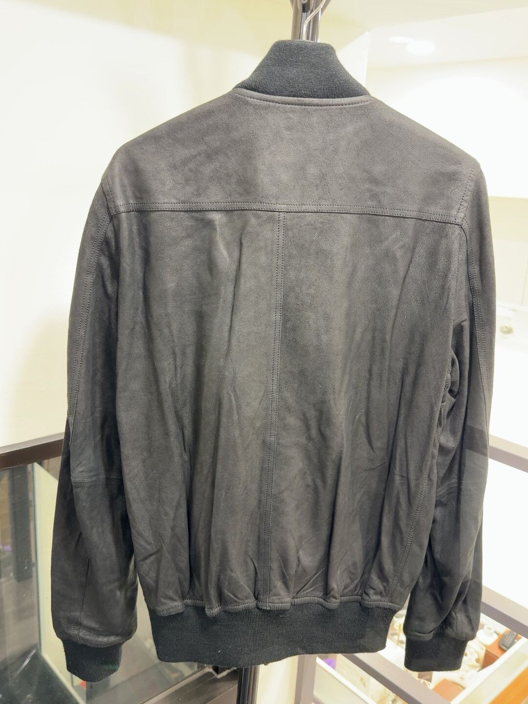 Gene Par Yukio Mishiba Yukio Mishiba Black Leather Jacket L Size Size US L / EU 52-54 / 3 - 2 Thumbnail