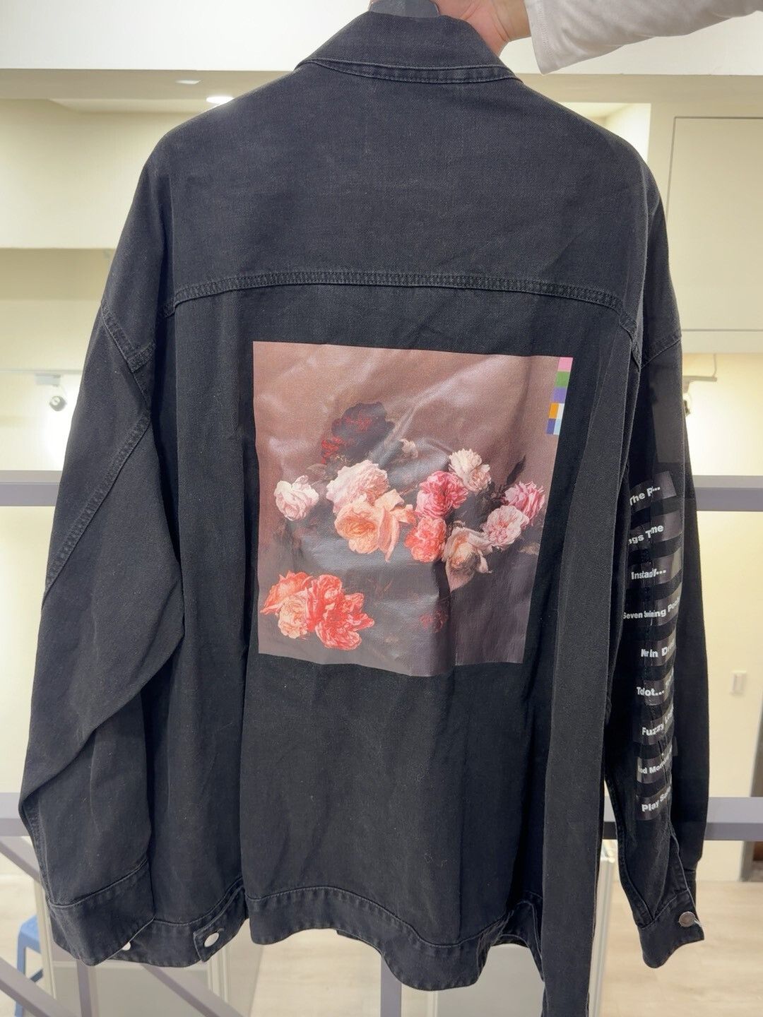 Raf Simons RAF SIMONS Floral Print Denim Jacket Size US S / EU 44-46 / 1 - 2 Thumbnail