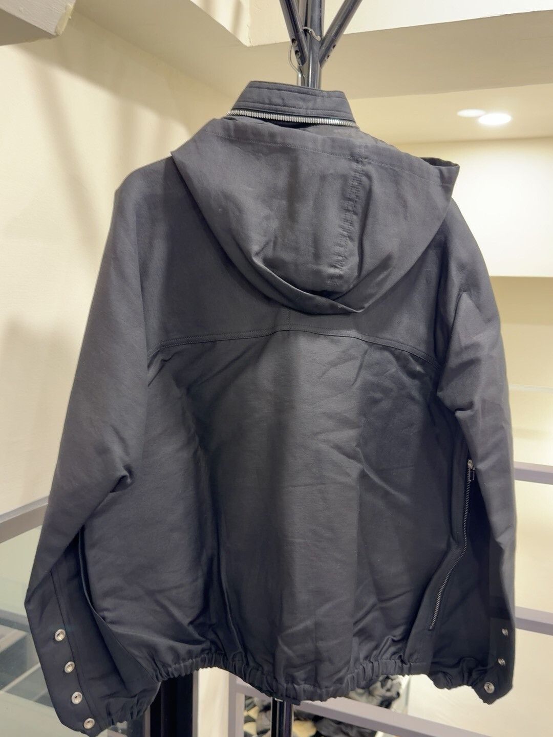 Rick Owens Rick Owens Hooded Jacket in Black Size US M / EU 48-50 / 2 - 2 Thumbnail