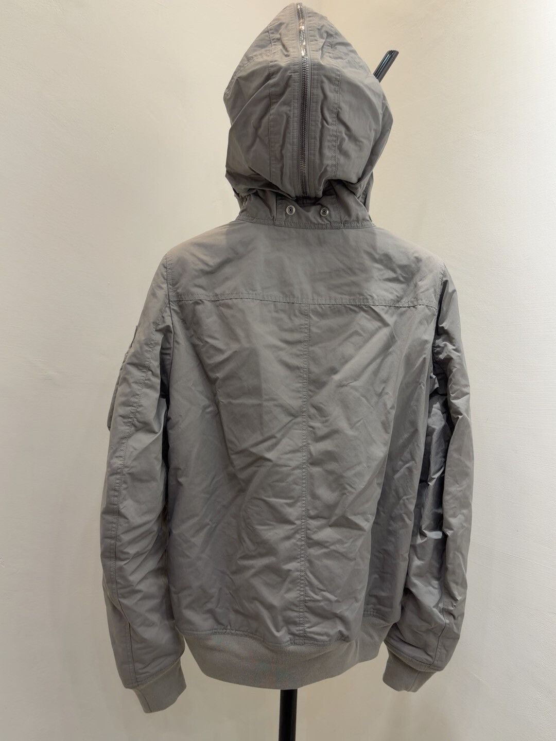 Rick Owens Drkshdw Rick Owens DRKSHDW Bomber Jacket in Gray Size US S / EU 44-46 / 1 - 2 Thumbnail