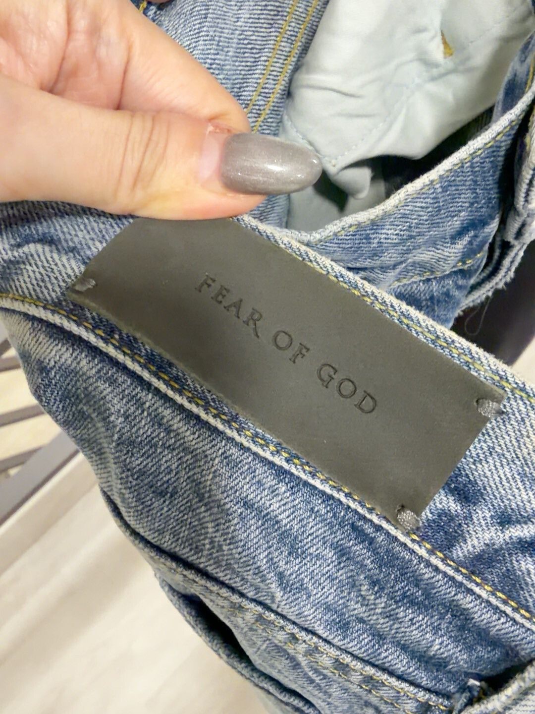 Fear of God Fear of God Slim Fit Denim Jeans Size US 32 / EU 48 - 3 Thumbnail