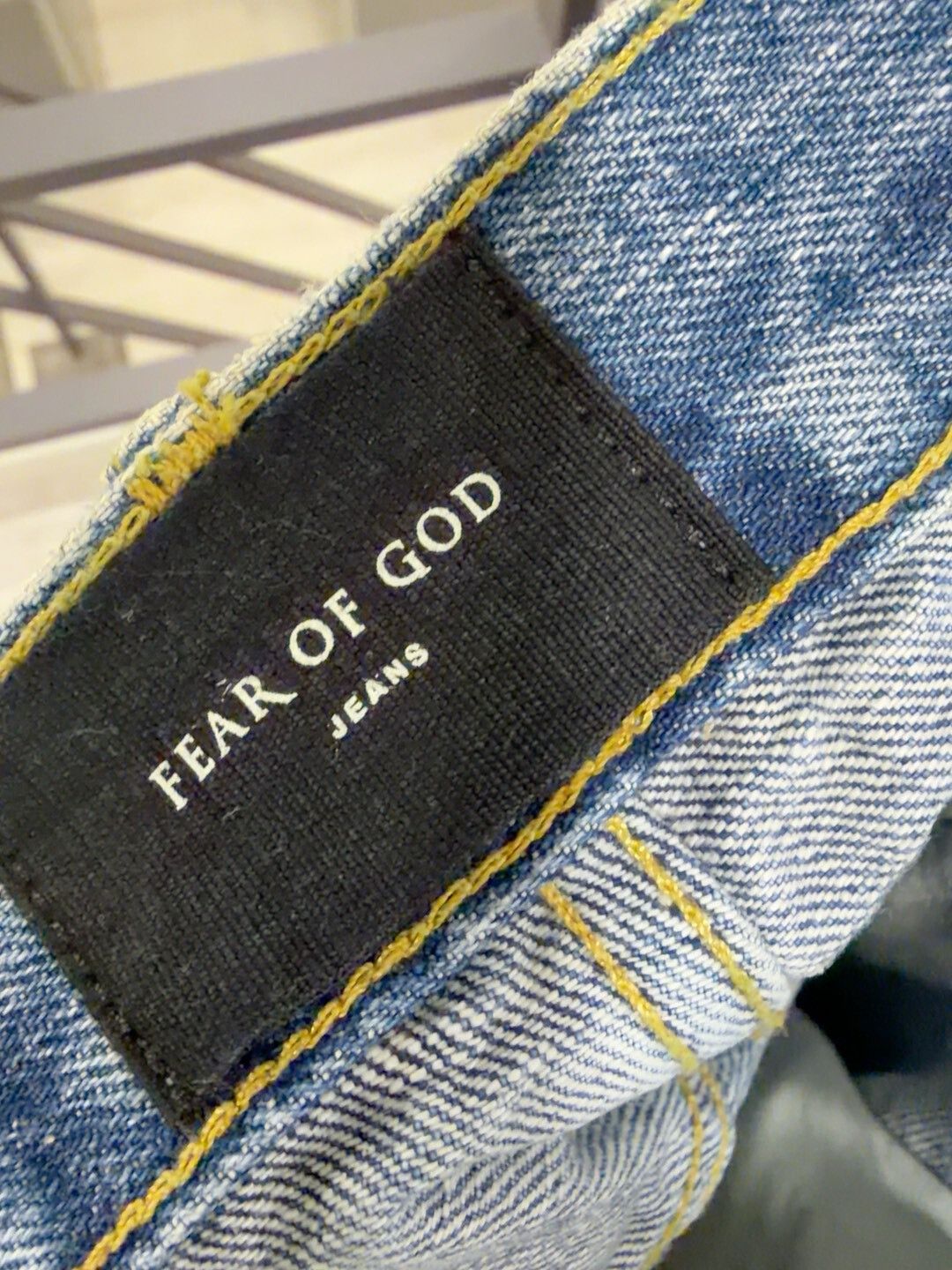 Fear of God Fear of God Slim Fit Denim Jeans Size US 32 / EU 48 - 5 Thumbnail