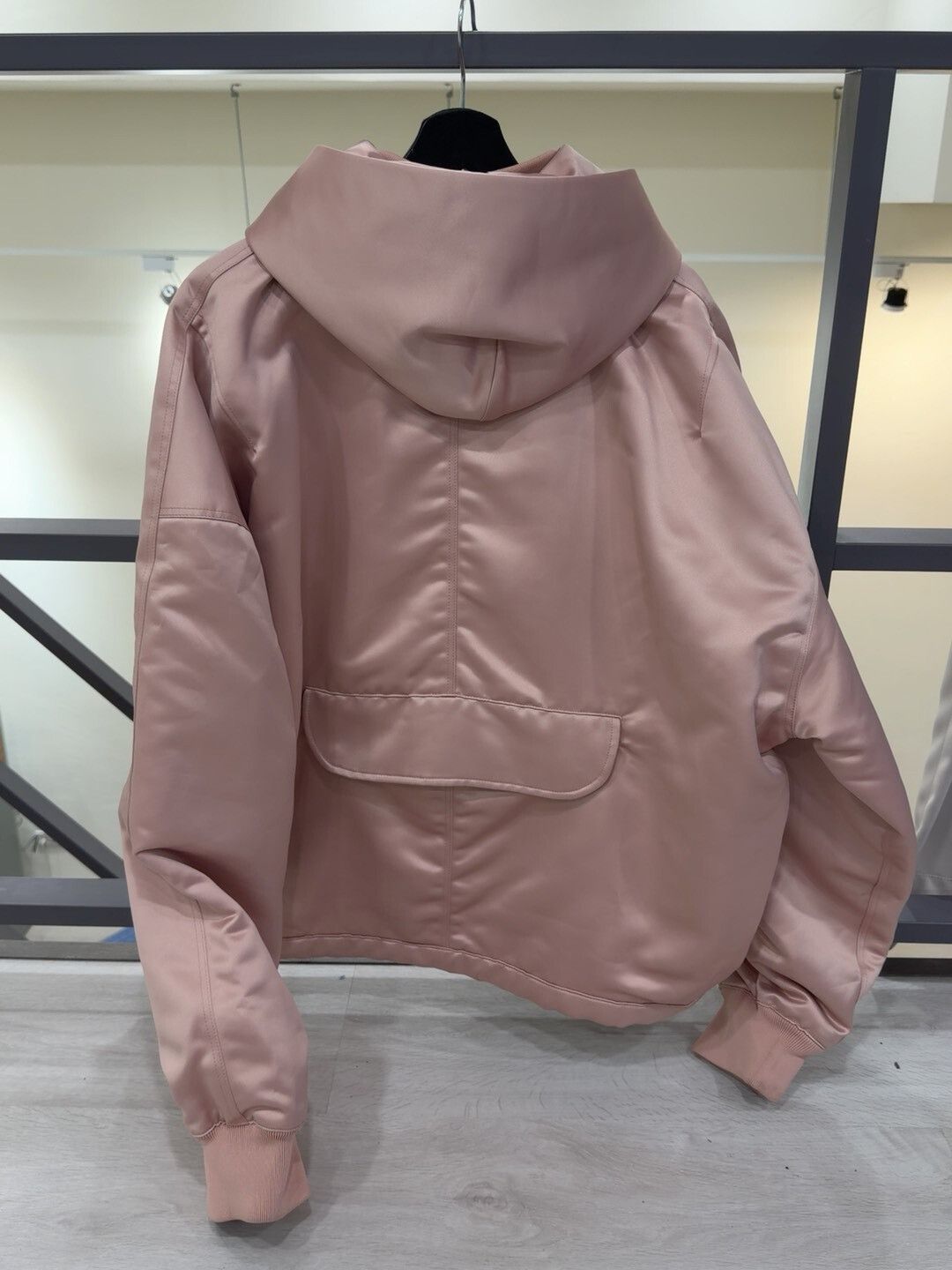 Fear of God Fear of God Pink Satin Hooded Jacket Size M / US 6-8 / IT 42-44 - 4 Thumbnail