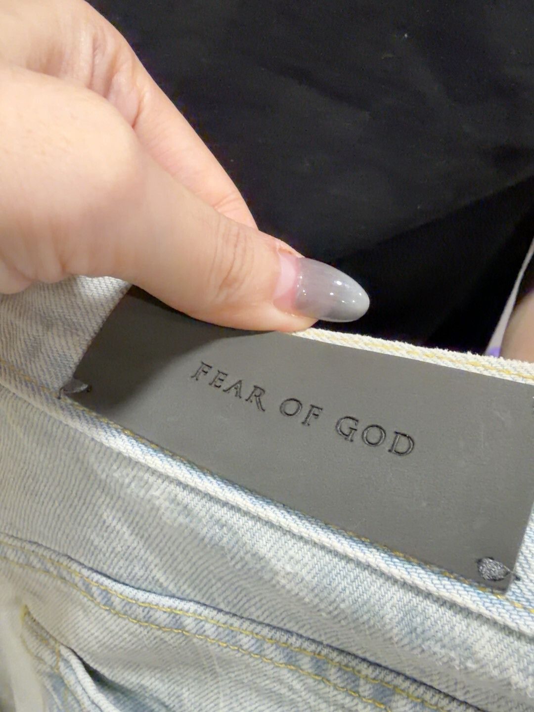 Fear of God Fear of God Light Blue Jeans Size US 32 / EU 48 - 4 Thumbnail