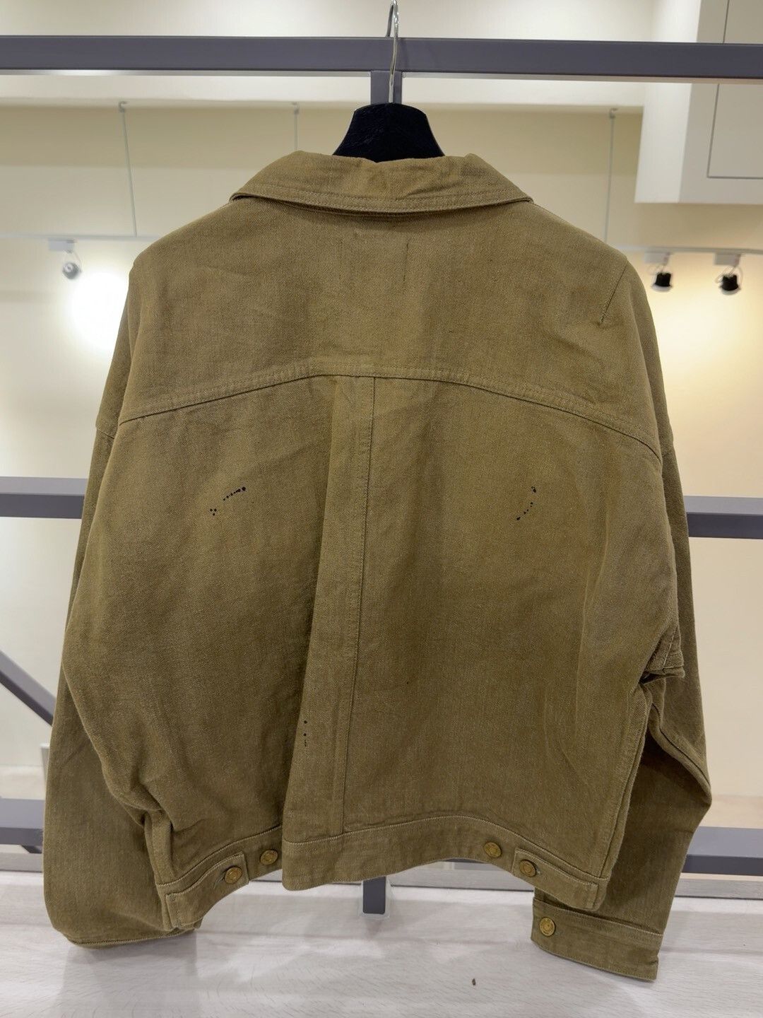 Fear of God Fear of God Denim Jacket in Green Size US M / EU 48-50 / 2 - 2 Thumbnail