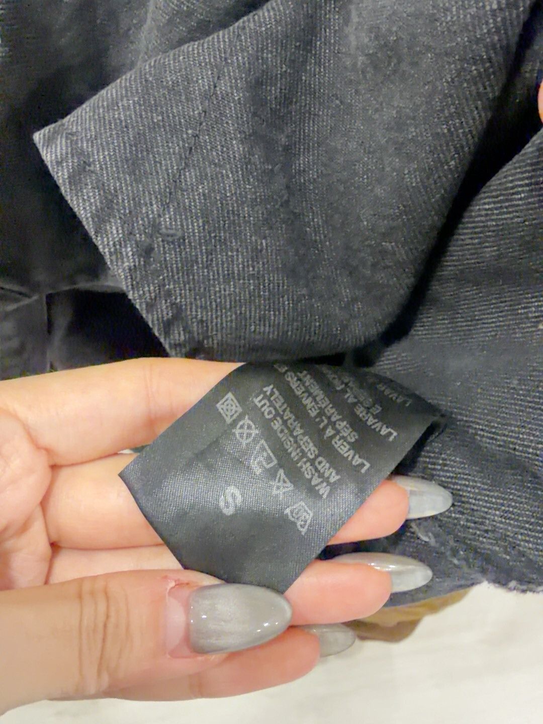 Raf Simons Raf Simons Black Denim Shirt Size S Size US S / EU 44-46 / 1 - 4 Thumbnail