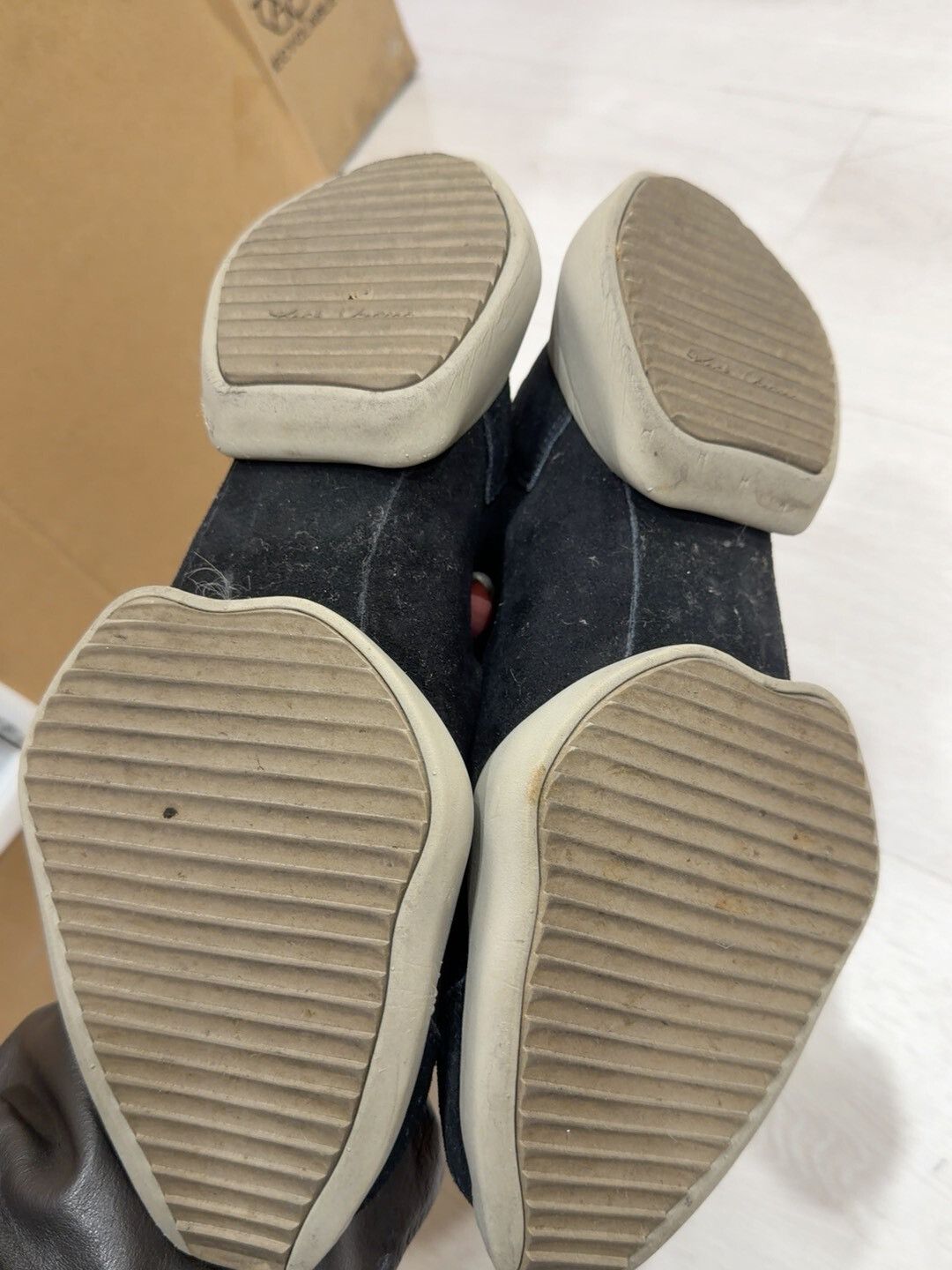 Rick Owens Rick Owens x Adidas Black Suede Boots Size US 10 / EU 43 - 2 Thumbnail