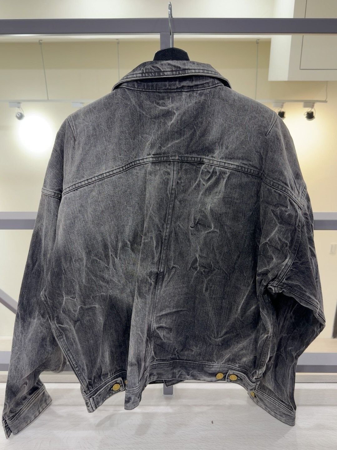 Fear of God Fear of God Black Denim Jacket Large Size US L / EU 52-54 / 3 - 2 Thumbnail